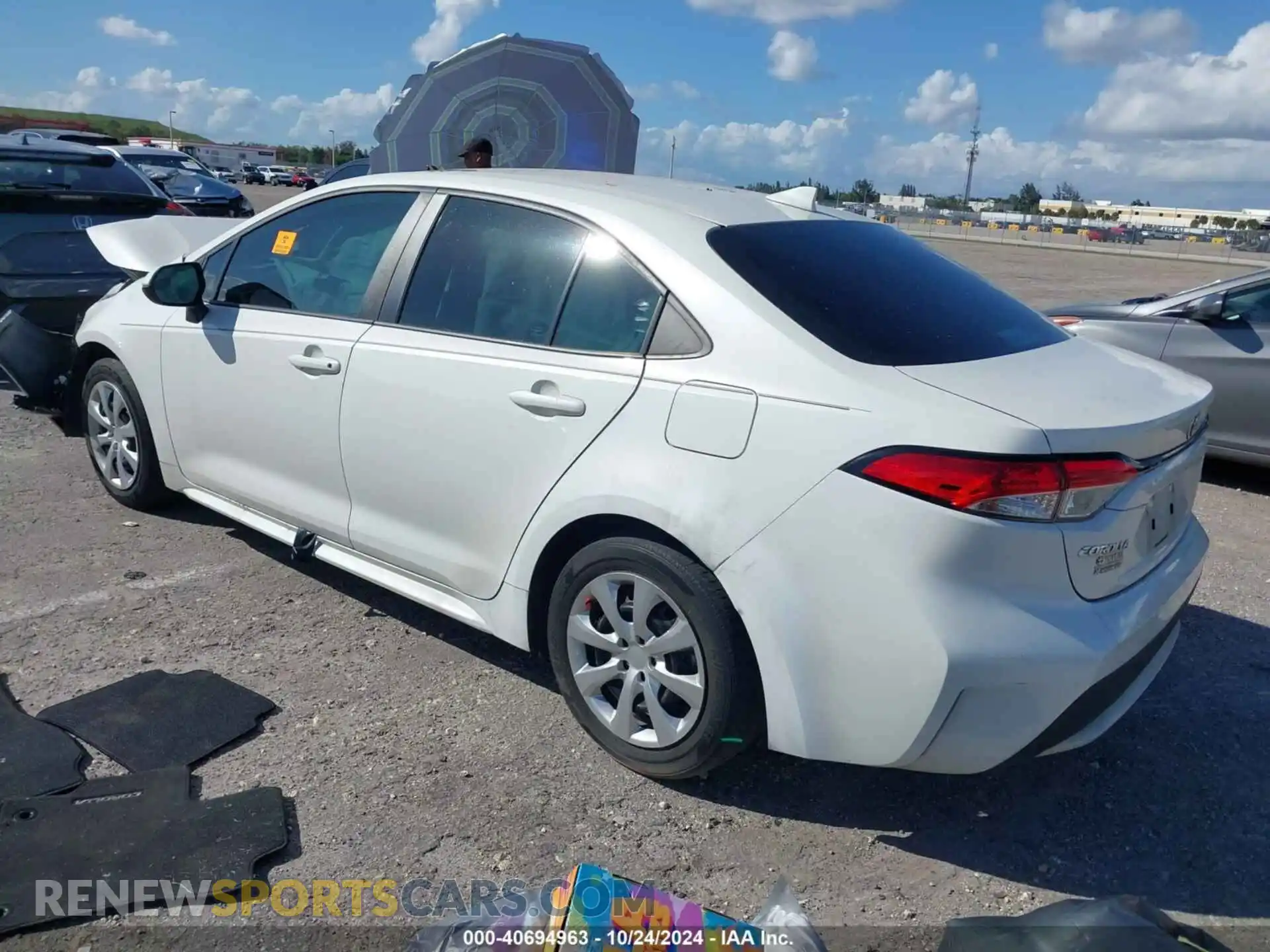 3 Photograph of a damaged car 5YFEPMAEXMP193854 TOYOTA COROLLA 2021