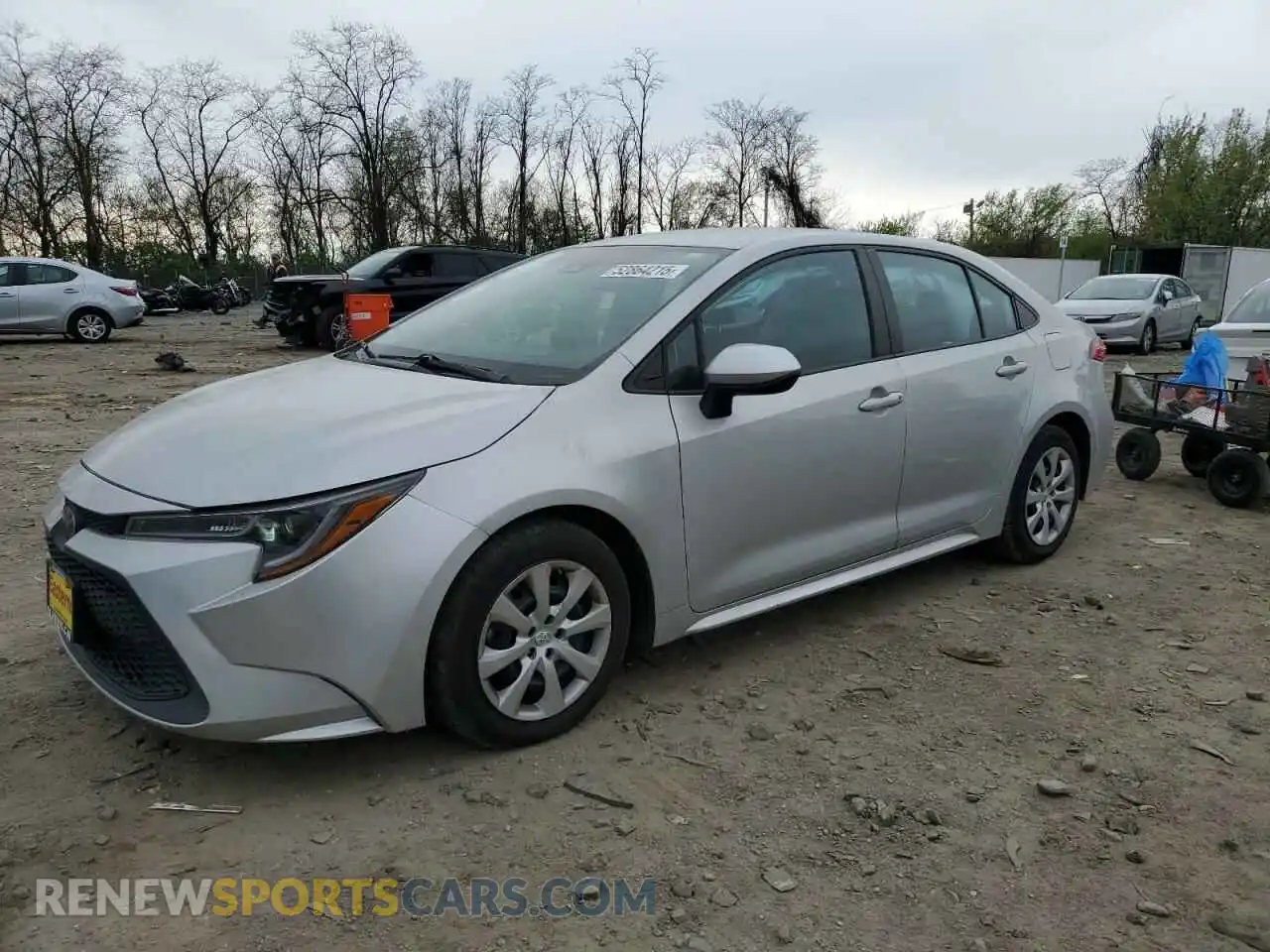 1 Photograph of a damaged car 5YFEPMAEXMP196401 TOYOTA COROLLA 2021