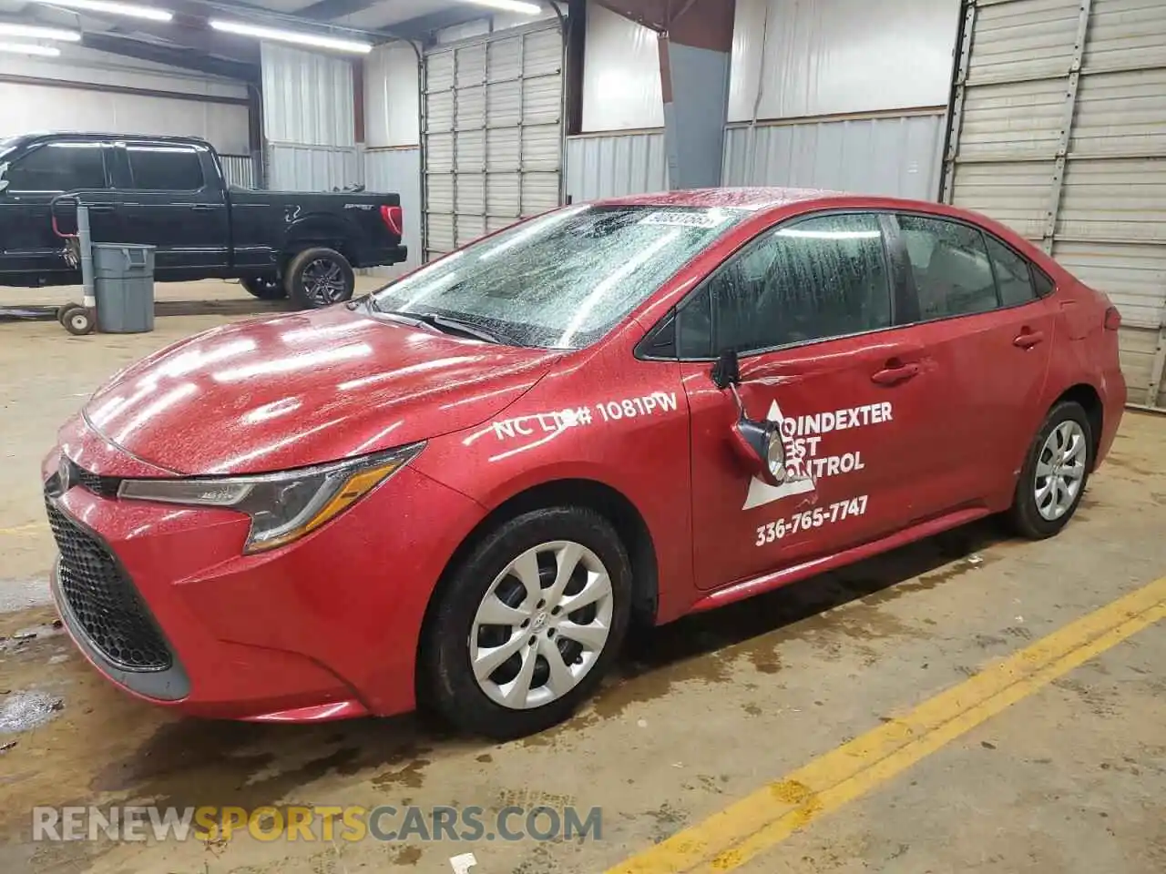 1 Photograph of a damaged car 5YFEPMAEXMP197029 TOYOTA COROLLA 2021