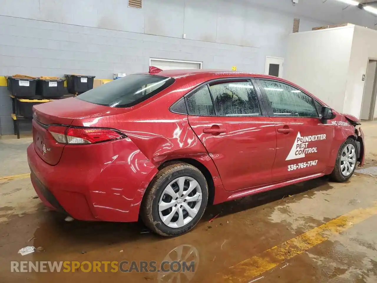 3 Photograph of a damaged car 5YFEPMAEXMP197029 TOYOTA COROLLA 2021