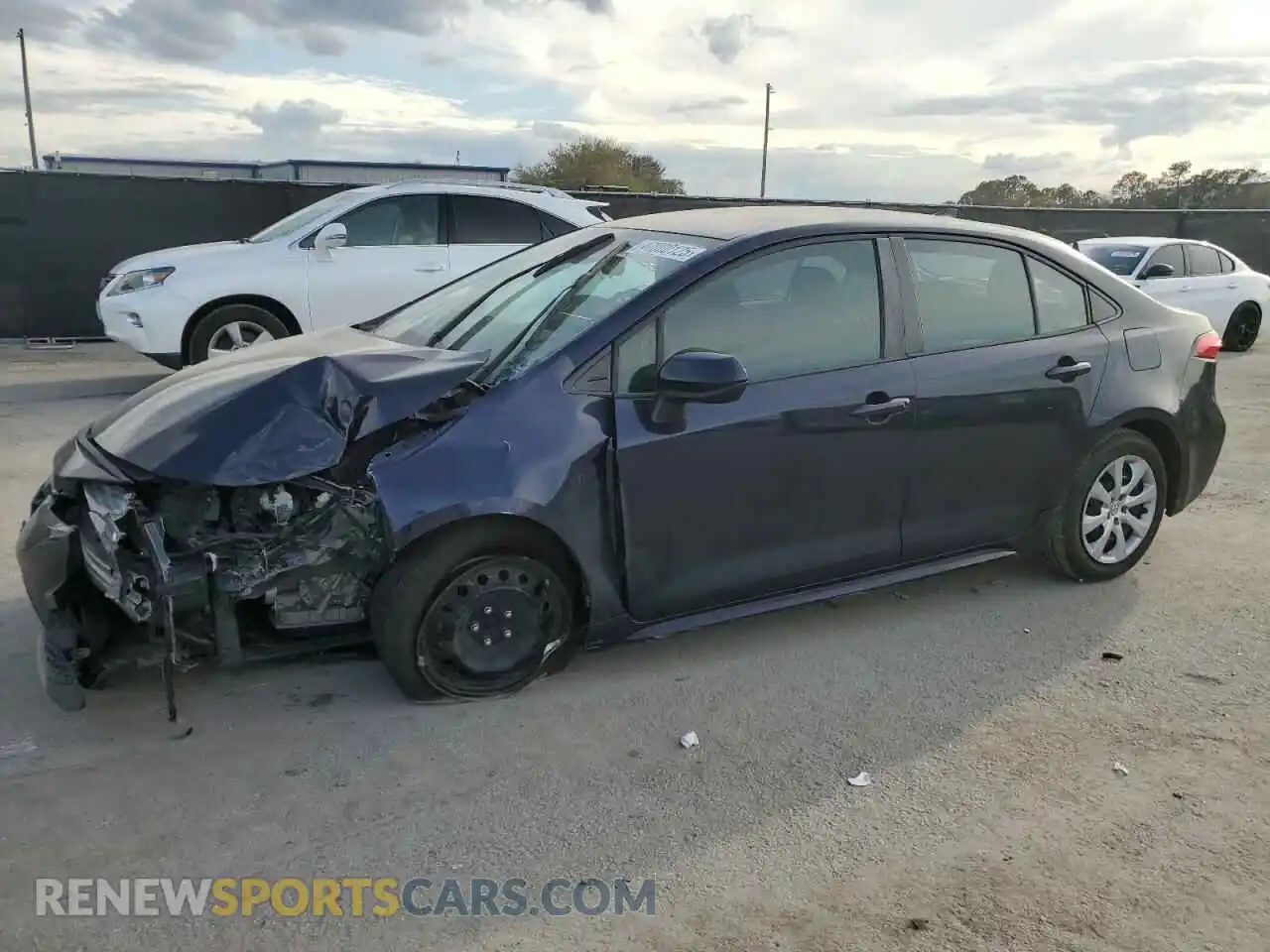 1 Photograph of a damaged car 5YFEPMAEXMP197192 TOYOTA COROLLA 2021