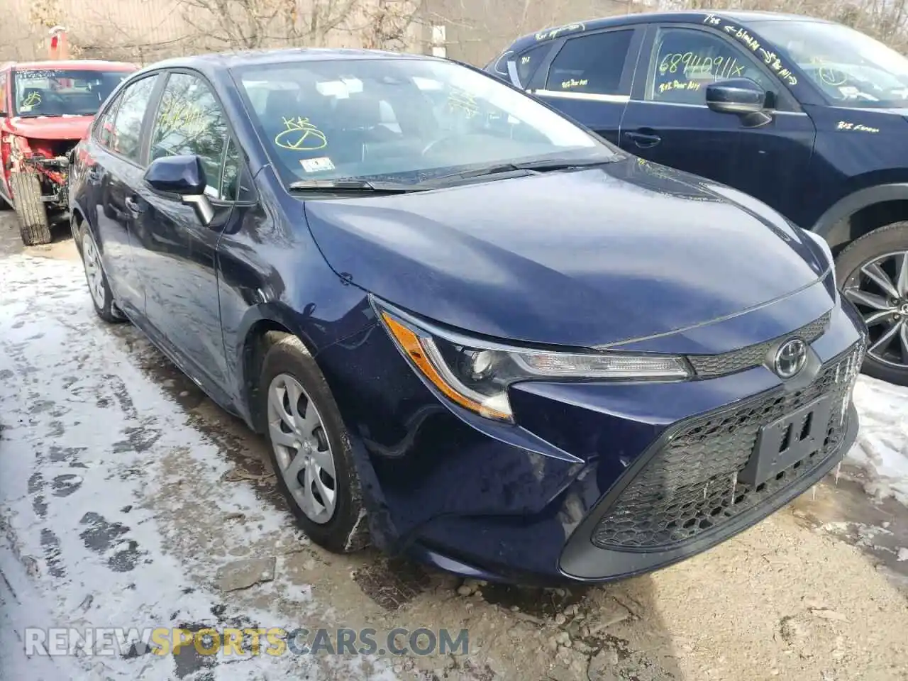 1 Photograph of a damaged car 5YFEPMAEXMP201080 TOYOTA COROLLA 2021