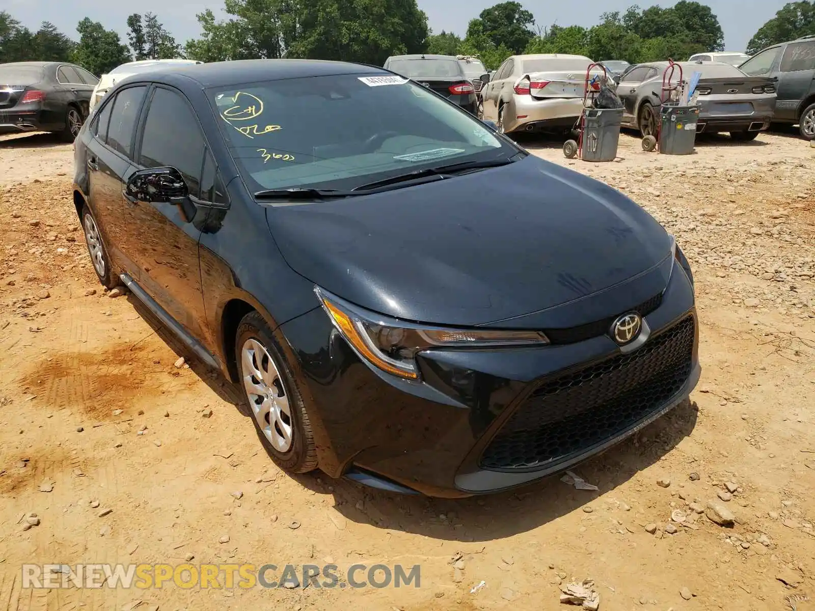 1 Photograph of a damaged car 5YFEPMAEXMP201984 TOYOTA COROLLA 2021