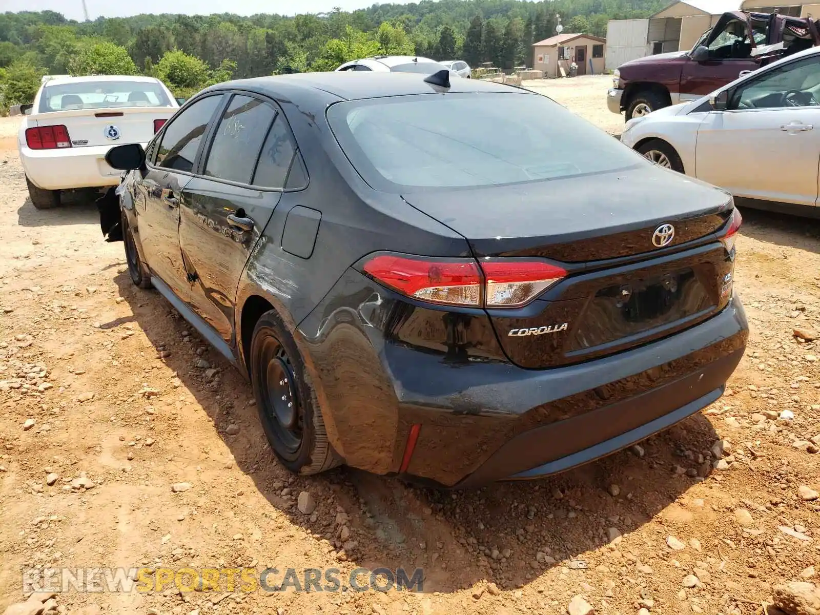 3 Photograph of a damaged car 5YFEPMAEXMP201984 TOYOTA COROLLA 2021