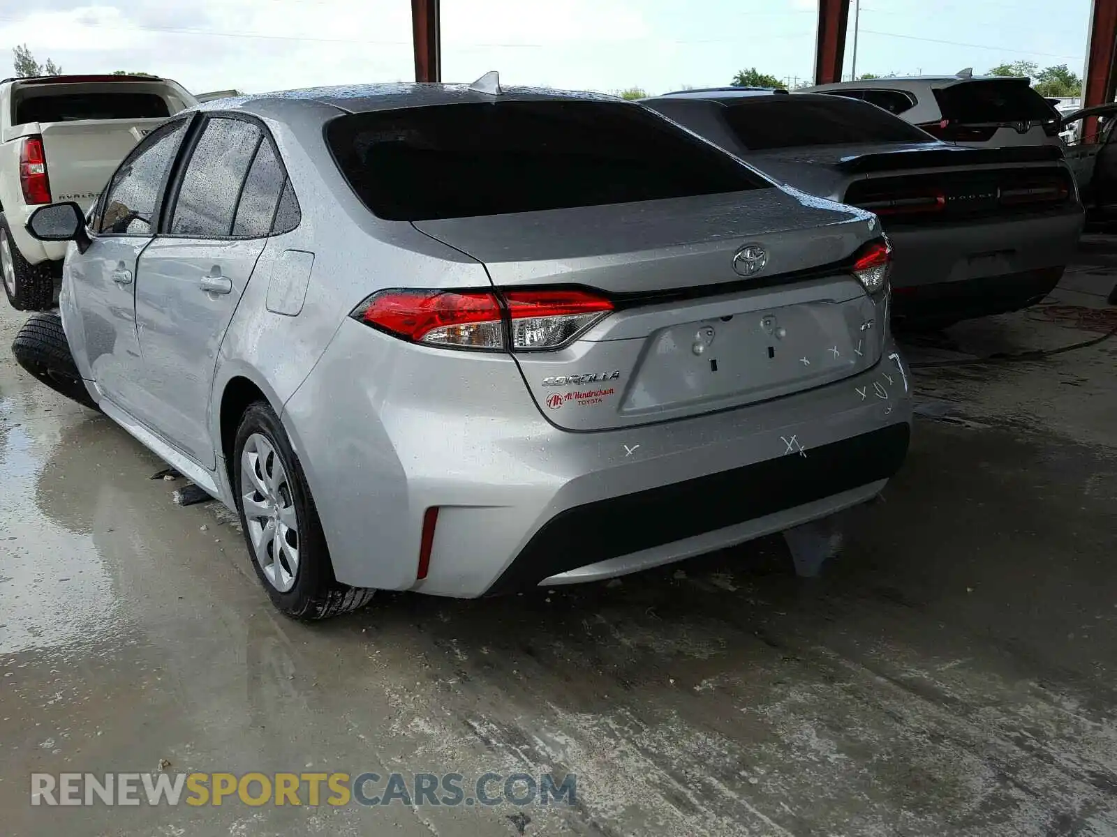 3 Photograph of a damaged car 5YFEPMAEXMP203654 TOYOTA COROLLA 2021