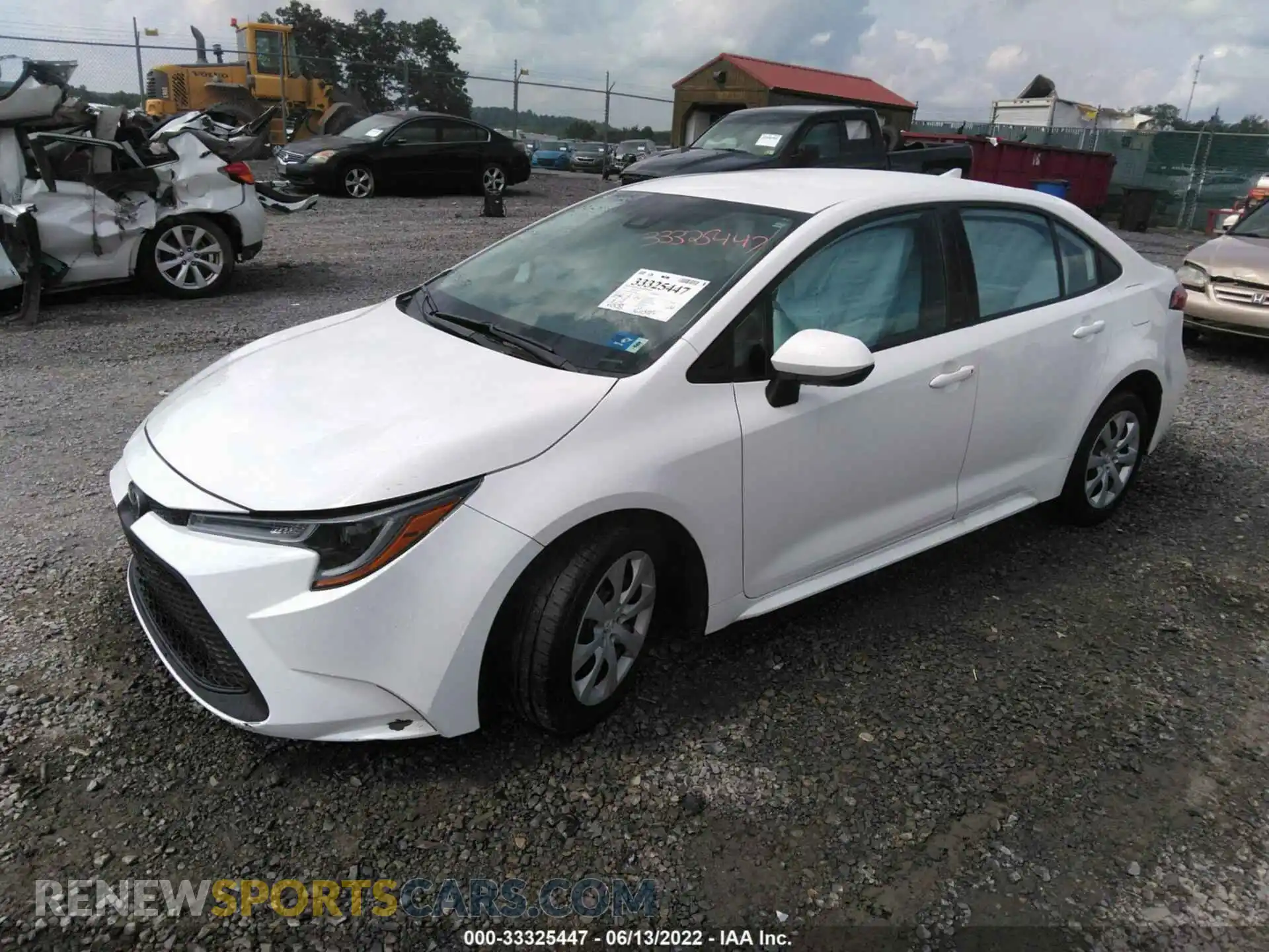 2 Photograph of a damaged car 5YFEPMAEXMP209762 TOYOTA COROLLA 2021