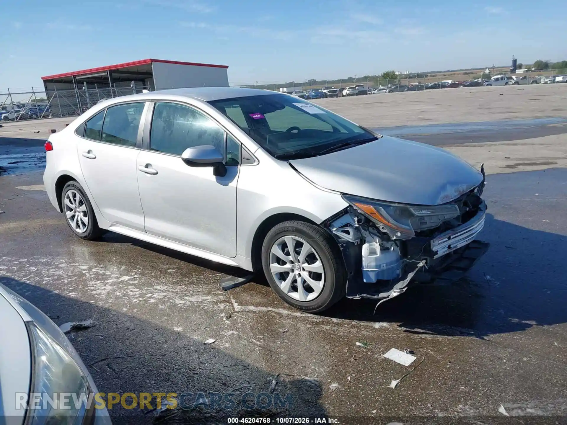 1 Photograph of a damaged car 5YFEPMAEXMP211074 TOYOTA COROLLA 2021