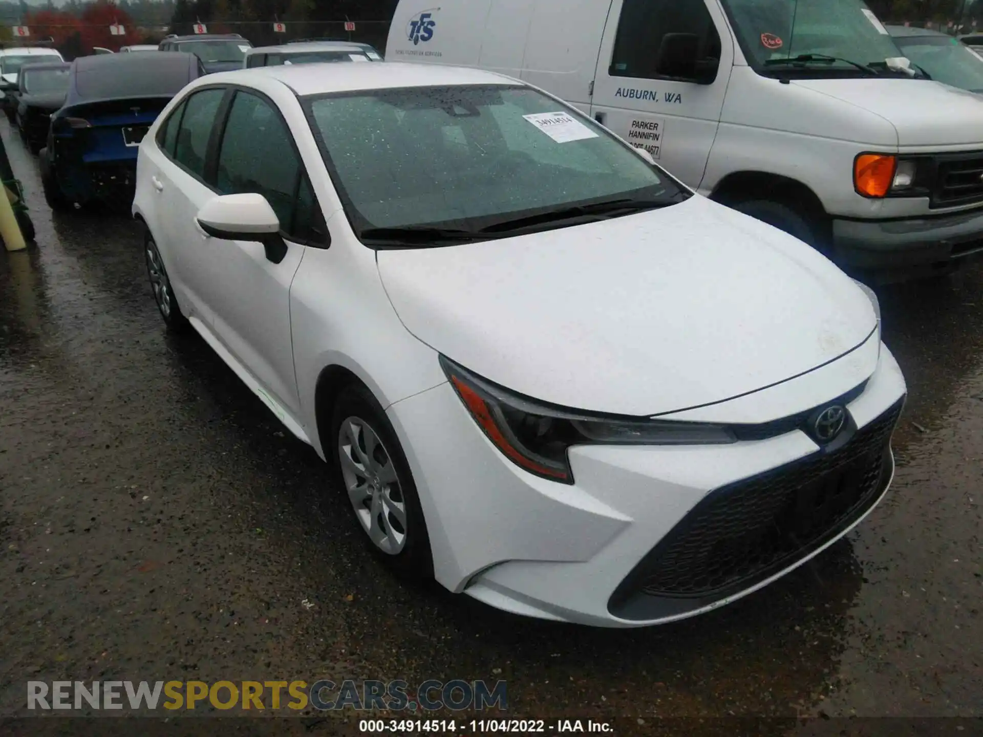 1 Photograph of a damaged car 5YFEPMAEXMP211530 TOYOTA COROLLA 2021