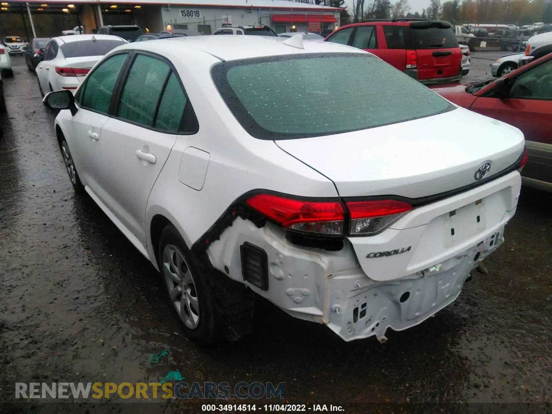 3 Photograph of a damaged car 5YFEPMAEXMP211530 TOYOTA COROLLA 2021