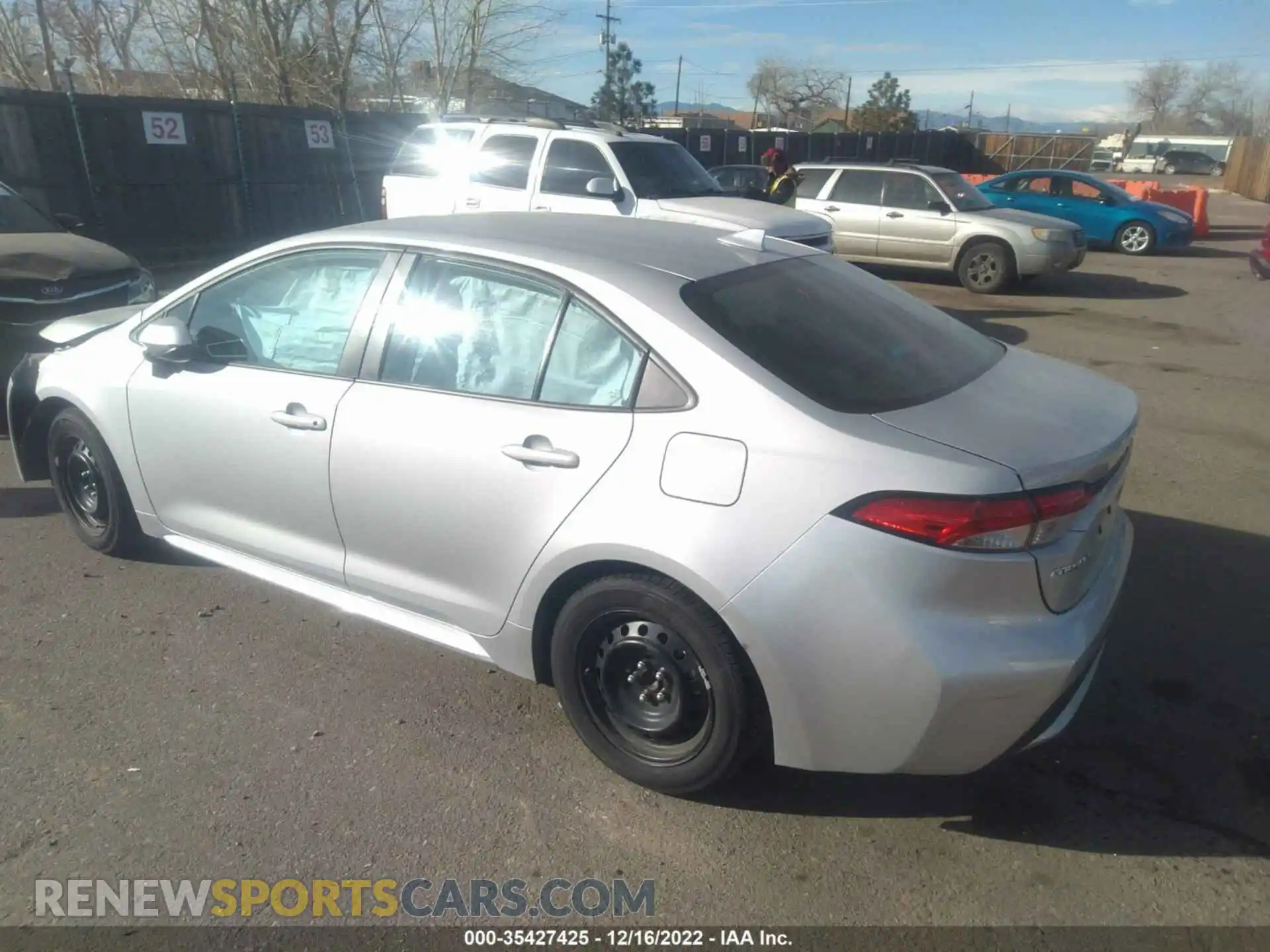 3 Photograph of a damaged car 5YFEPMAEXMP211561 TOYOTA COROLLA 2021