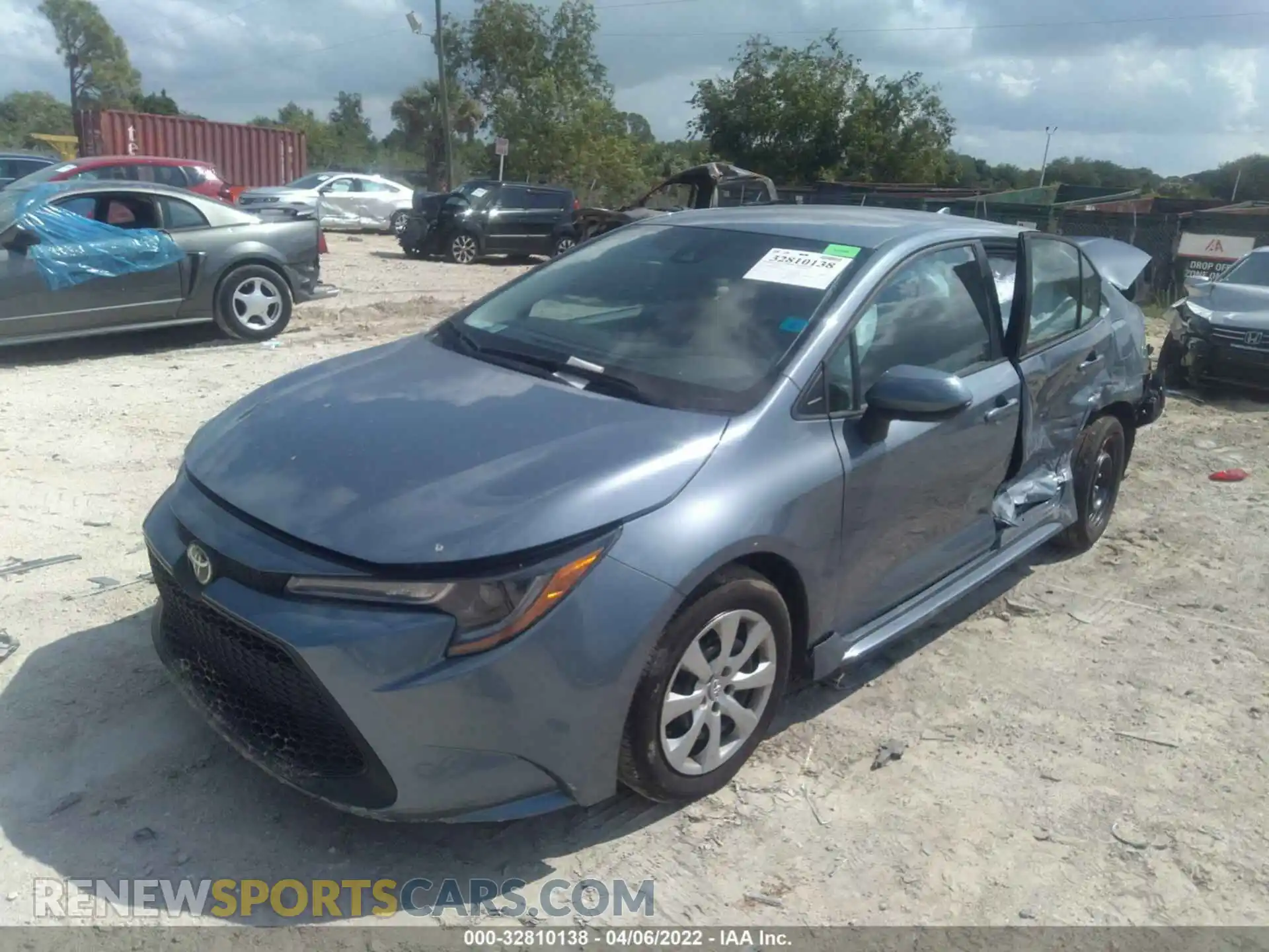 2 Photograph of a damaged car 5YFEPMAEXMP212077 TOYOTA COROLLA 2021