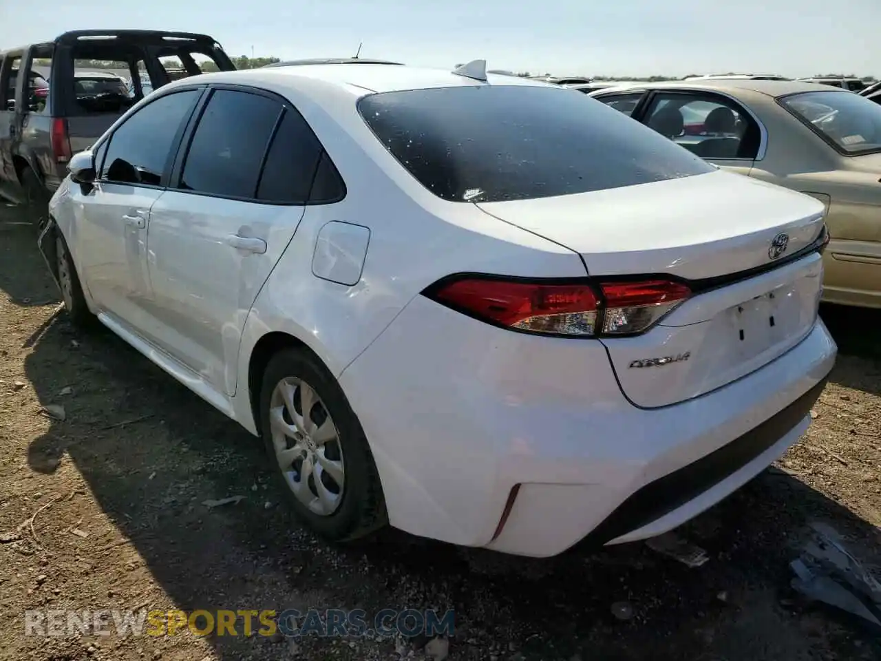 3 Photograph of a damaged car 5YFEPMAEXMP212807 TOYOTA COROLLA 2021