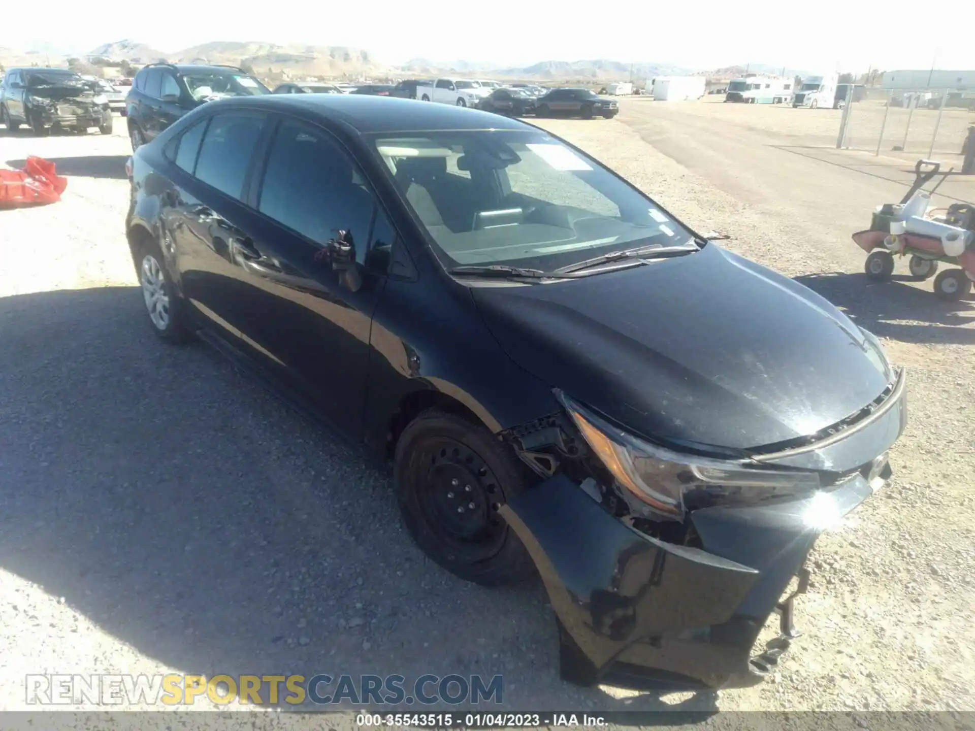 1 Photograph of a damaged car 5YFEPMAEXMP215268 TOYOTA COROLLA 2021