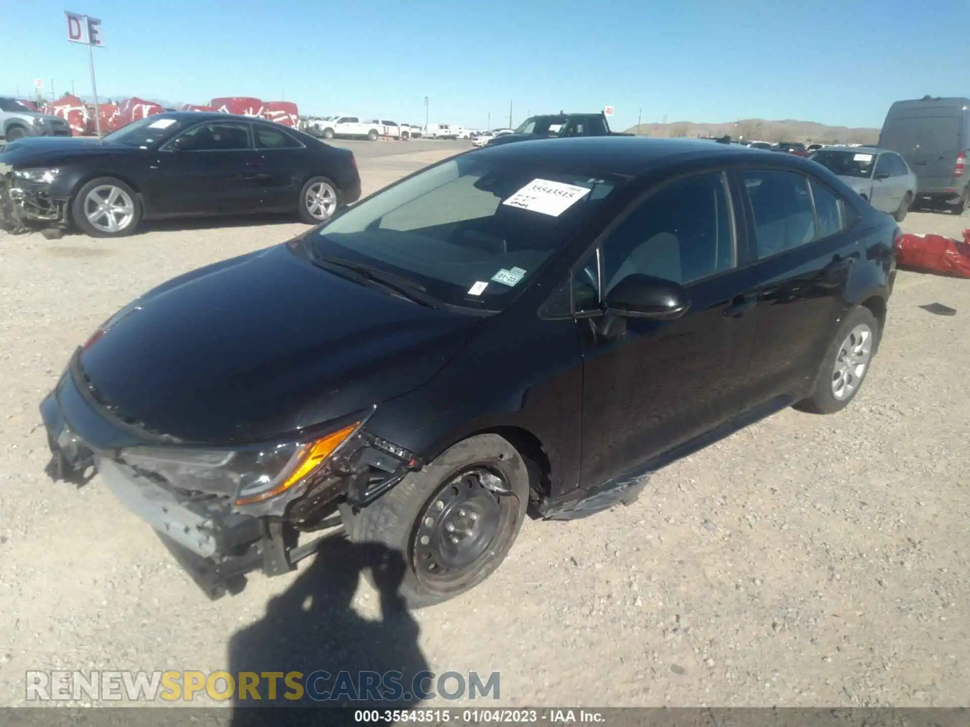 2 Photograph of a damaged car 5YFEPMAEXMP215268 TOYOTA COROLLA 2021