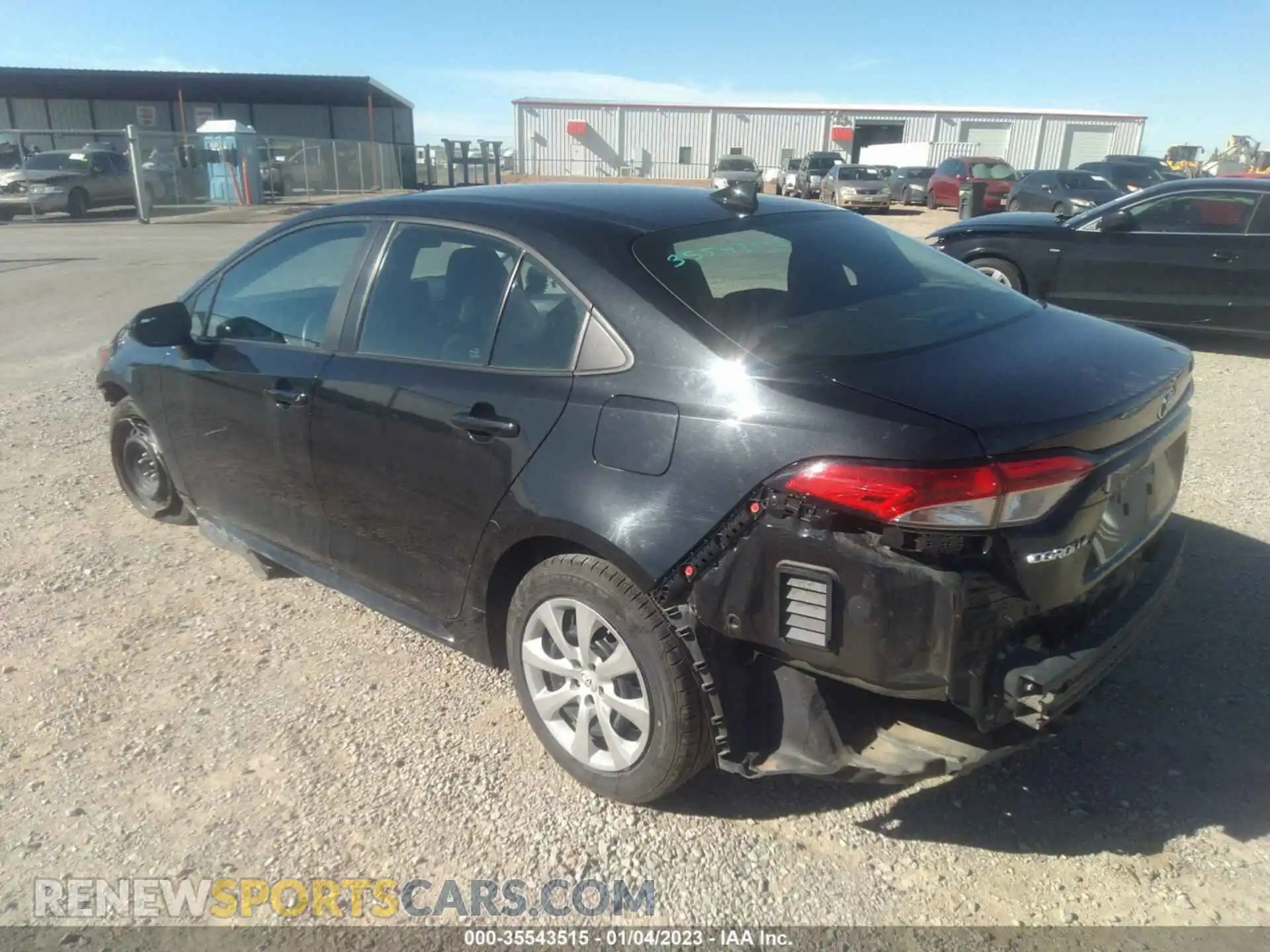 3 Photograph of a damaged car 5YFEPMAEXMP215268 TOYOTA COROLLA 2021