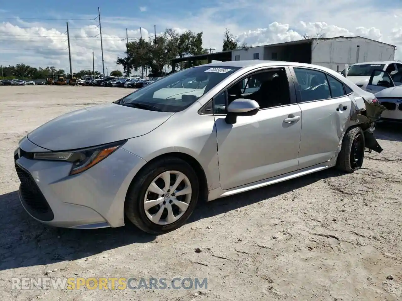 1 Photograph of a damaged car 5YFEPMAEXMP215836 TOYOTA COROLLA 2021