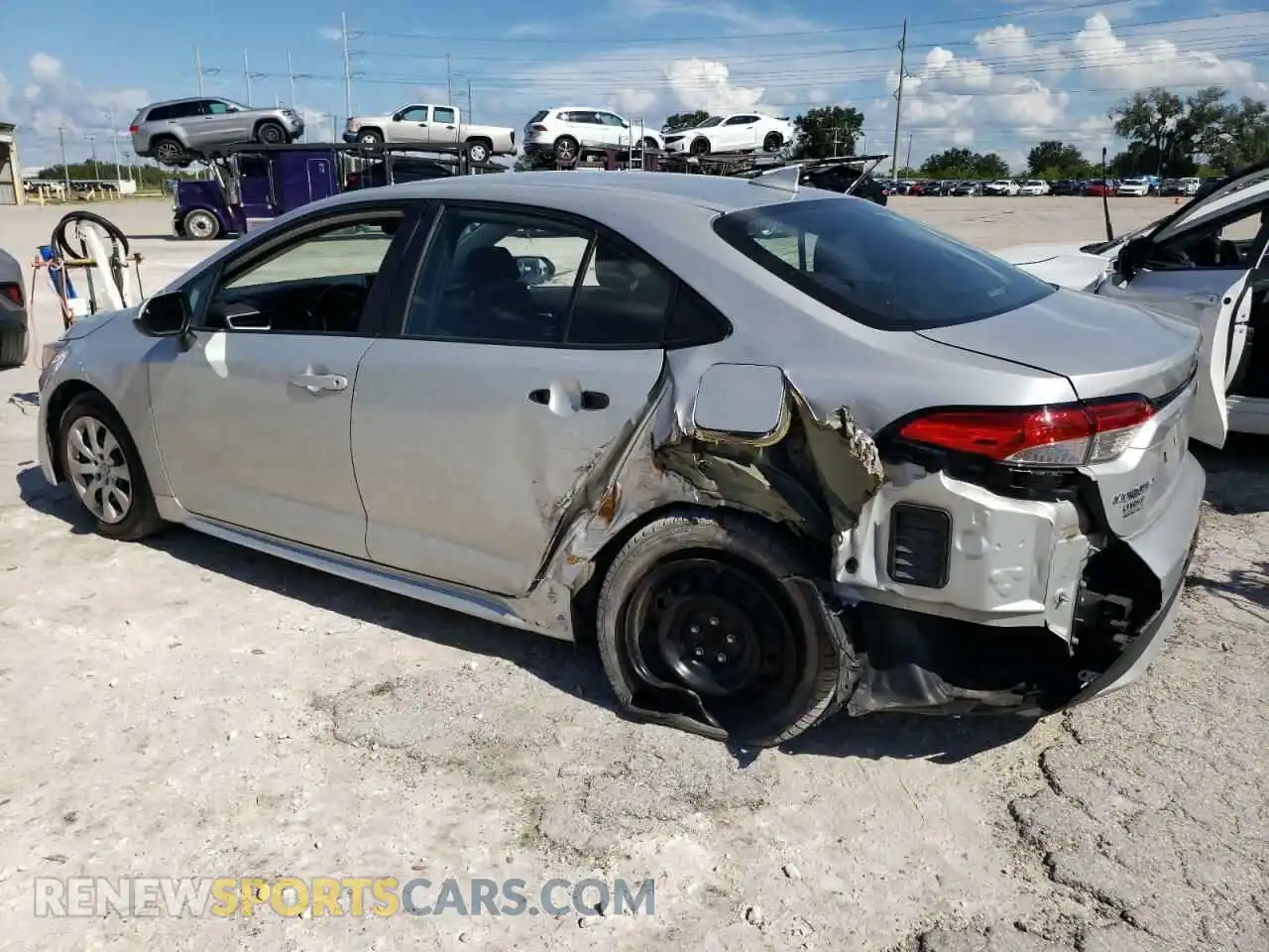 2 Photograph of a damaged car 5YFEPMAEXMP215836 TOYOTA COROLLA 2021
