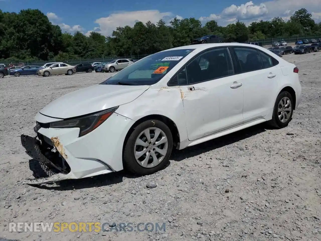 1 Photograph of a damaged car 5YFEPMAEXMP216078 TOYOTA COROLLA 2021