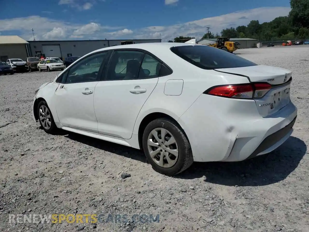 2 Photograph of a damaged car 5YFEPMAEXMP216078 TOYOTA COROLLA 2021
