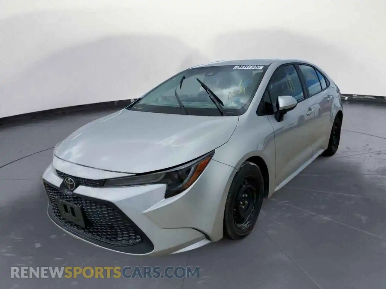 1 Photograph of a damaged car 5YFEPMAEXMP217506 TOYOTA COROLLA 2021