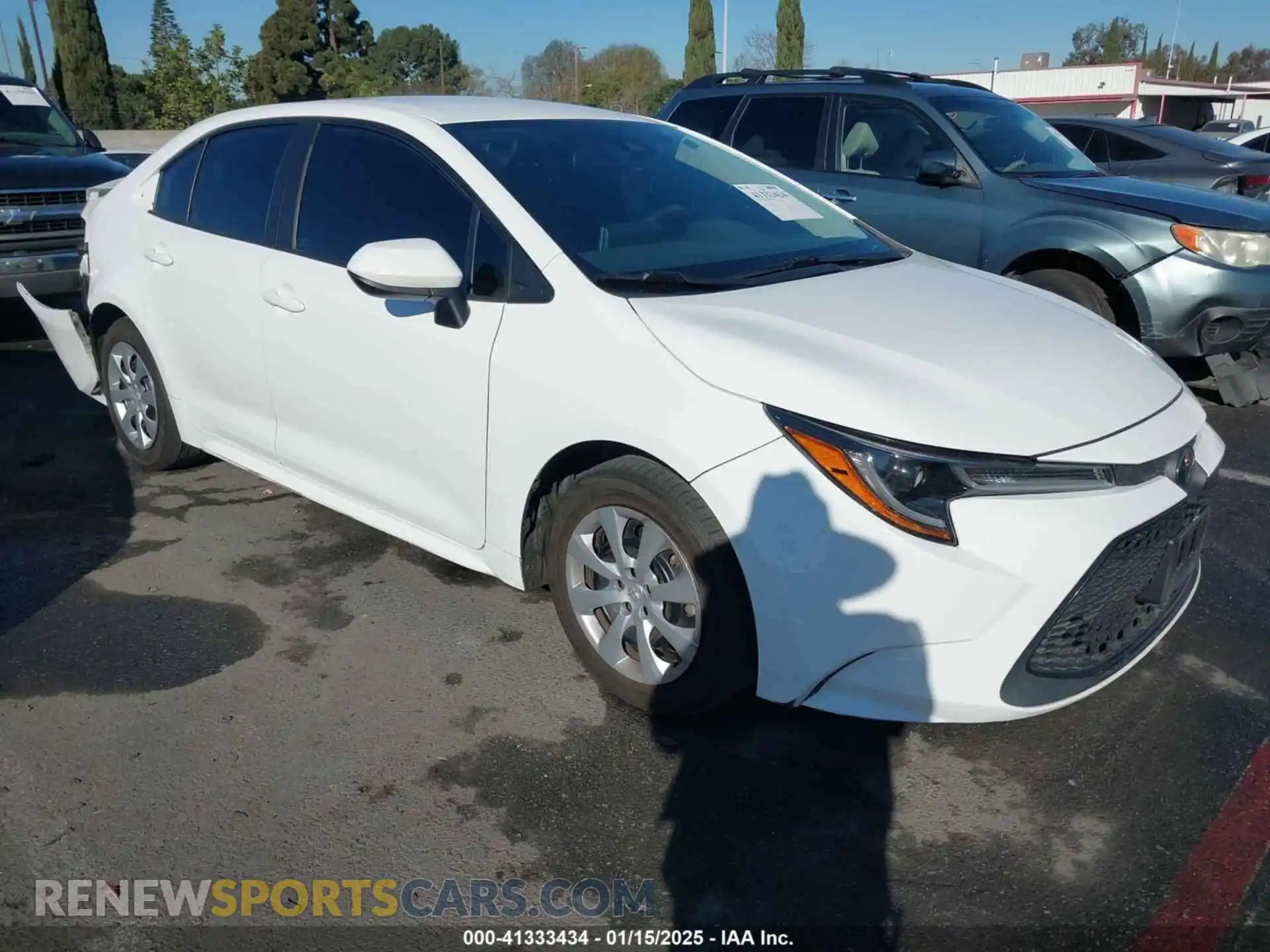 1 Photograph of a damaged car 5YFEPMAEXMP217988 TOYOTA COROLLA 2021