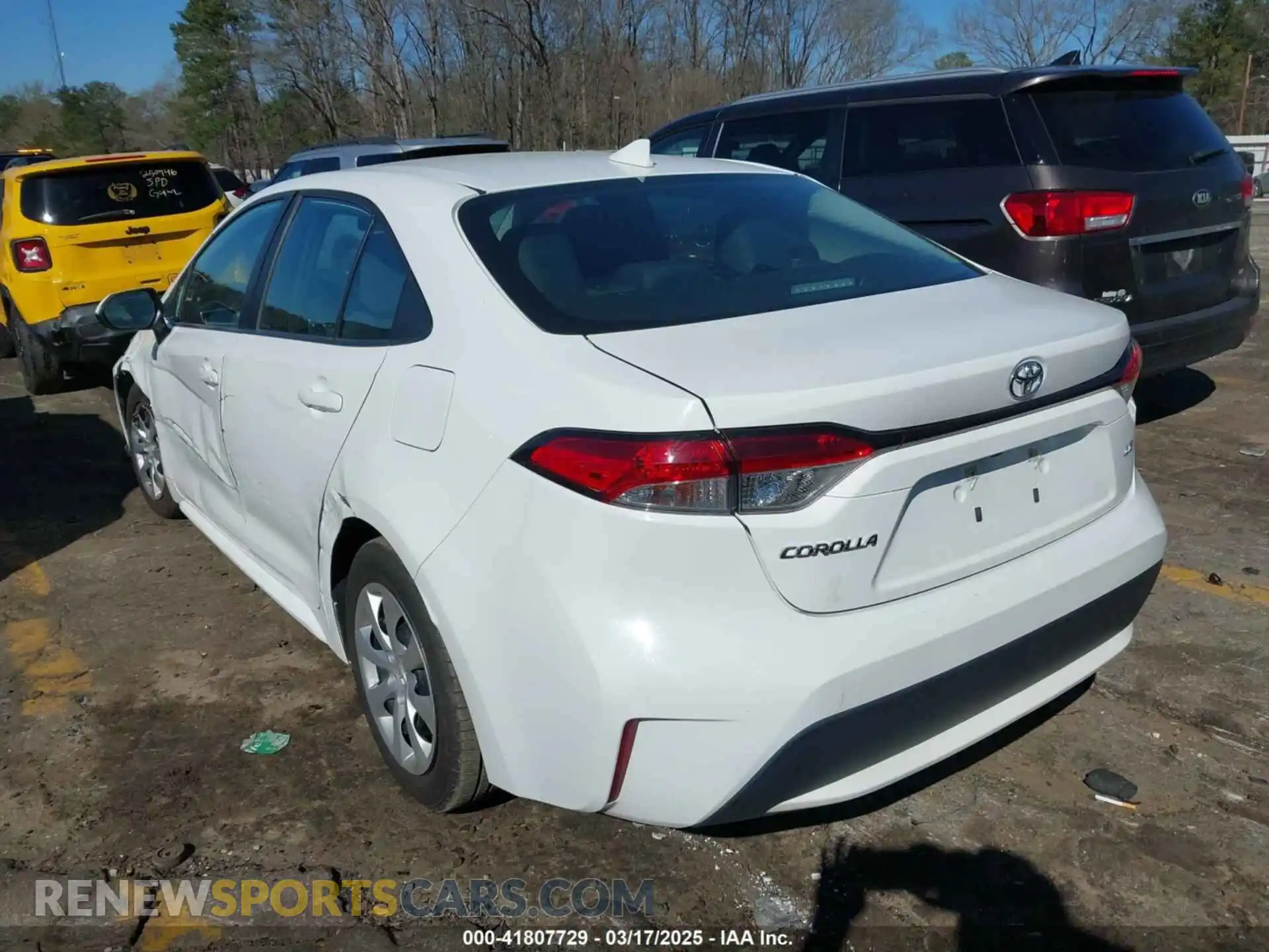 3 Photograph of a damaged car 5YFEPMAEXMP218008 TOYOTA COROLLA 2021