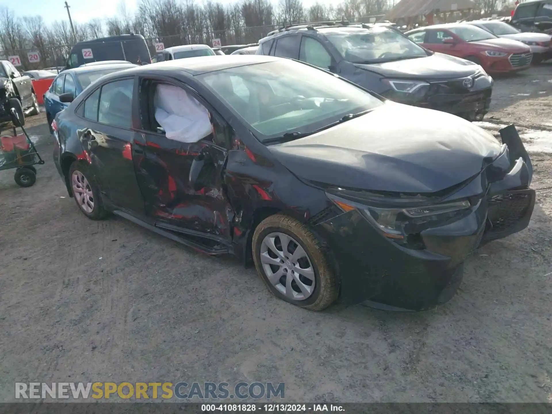 1 Photograph of a damaged car 5YFEPMAEXMP218168 TOYOTA COROLLA 2021