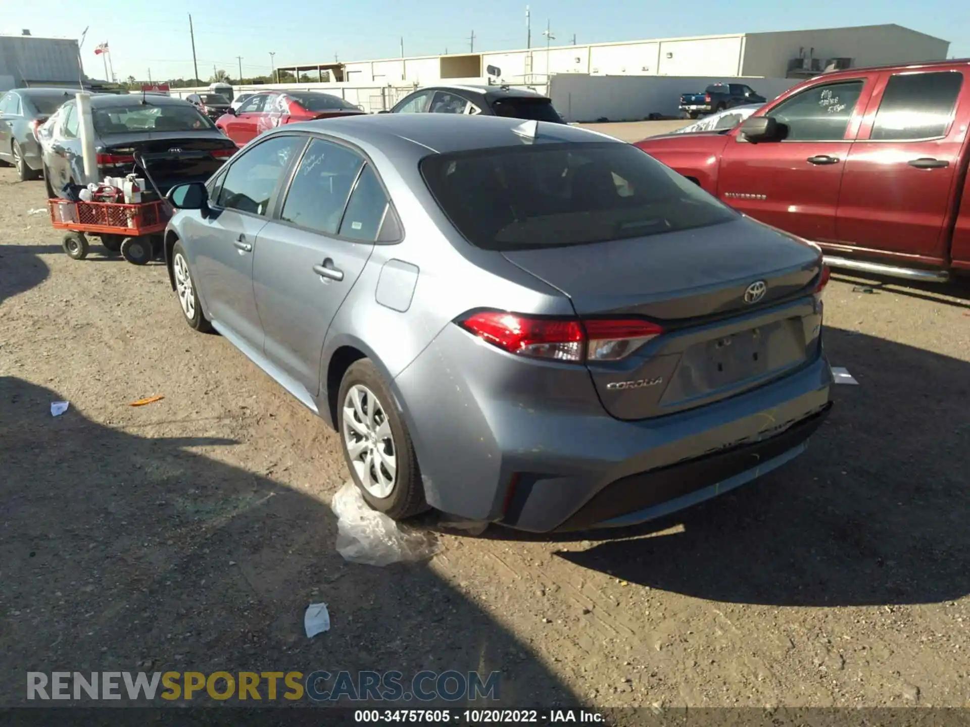 3 Photograph of a damaged car 5YFEPMAEXMP218493 TOYOTA COROLLA 2021