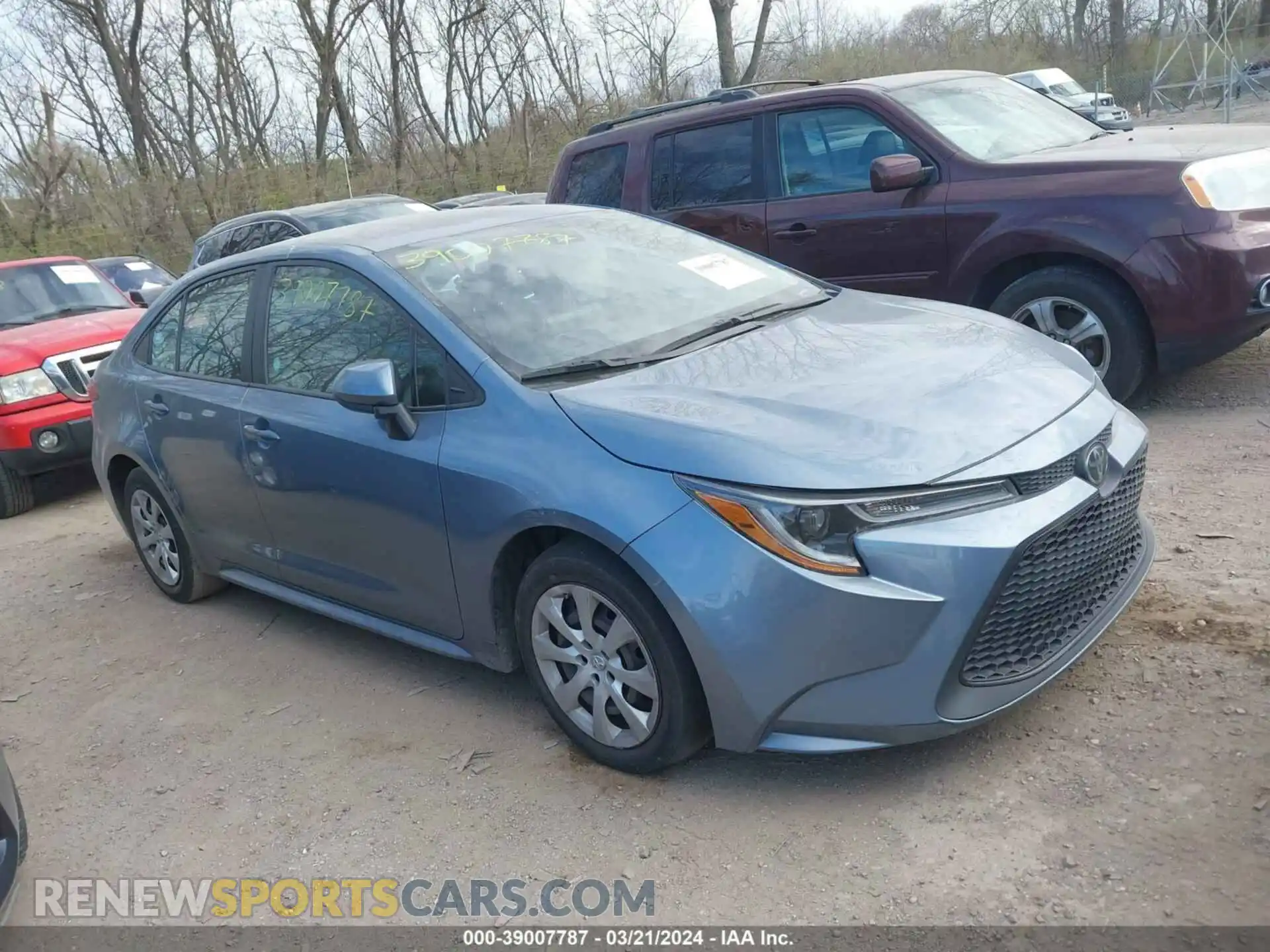 1 Photograph of a damaged car 5YFEPMAEXMP218865 TOYOTA COROLLA 2021