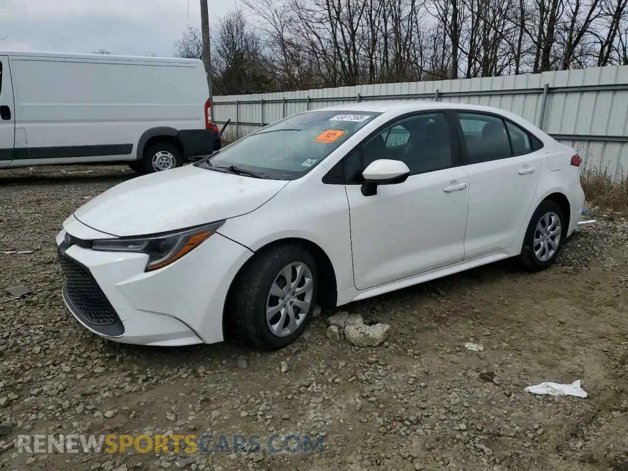 1 Фотография поврежденного автомобиля 5YFEPMAEXMP220387 TOYOTA COROLLA 2021