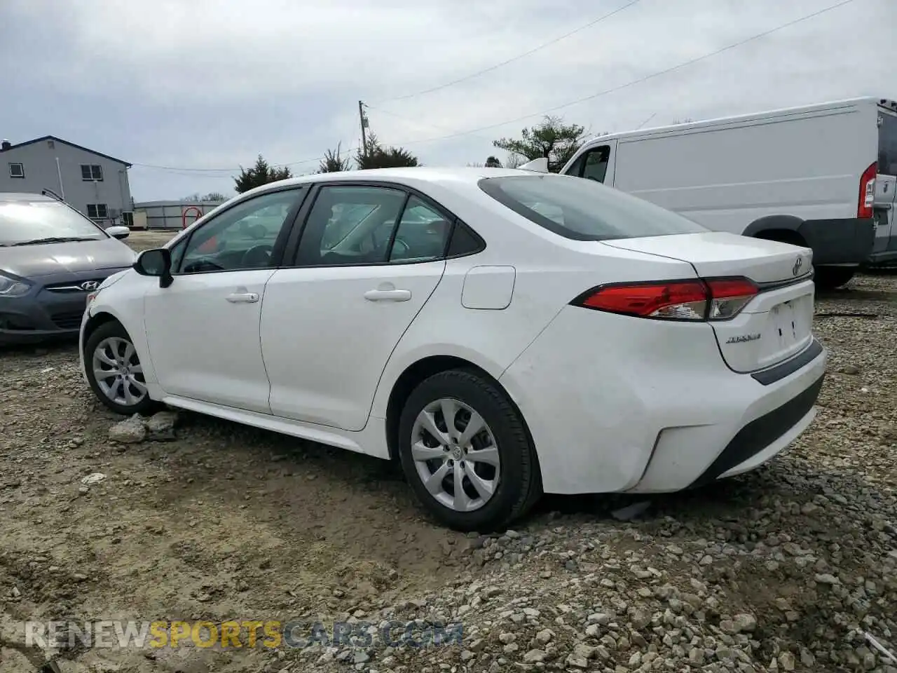 2 Фотография поврежденного автомобиля 5YFEPMAEXMP220387 TOYOTA COROLLA 2021