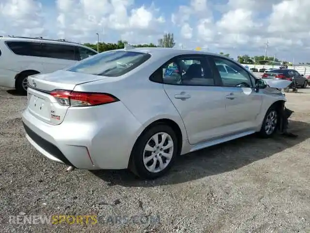 3 Photograph of a damaged car 5YFEPMAEXMP220986 TOYOTA COROLLA 2021