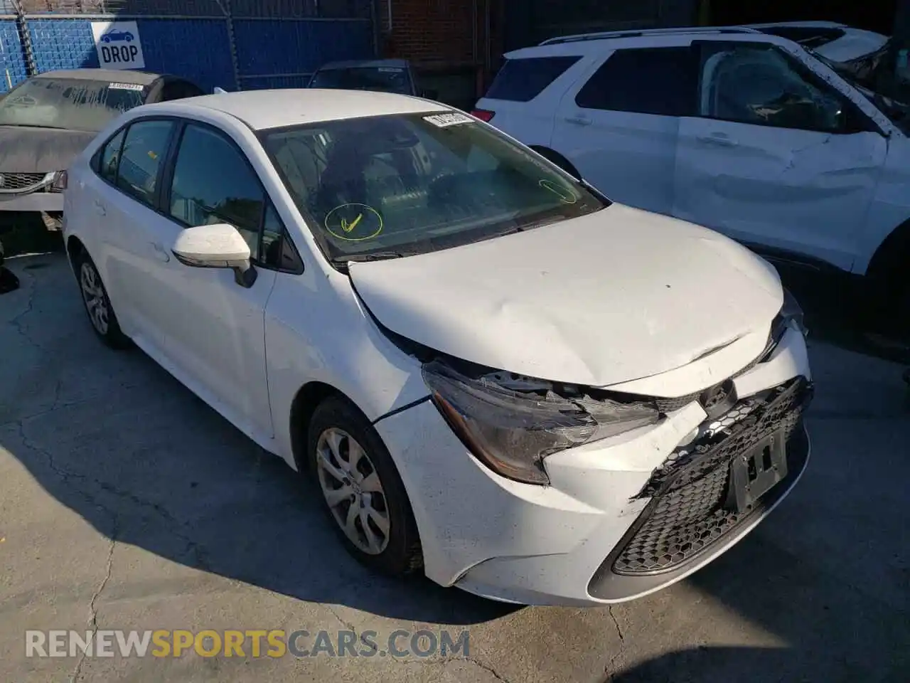 1 Фотография поврежденного автомобиля 5YFEPMAEXMP224102 TOYOTA COROLLA 2021