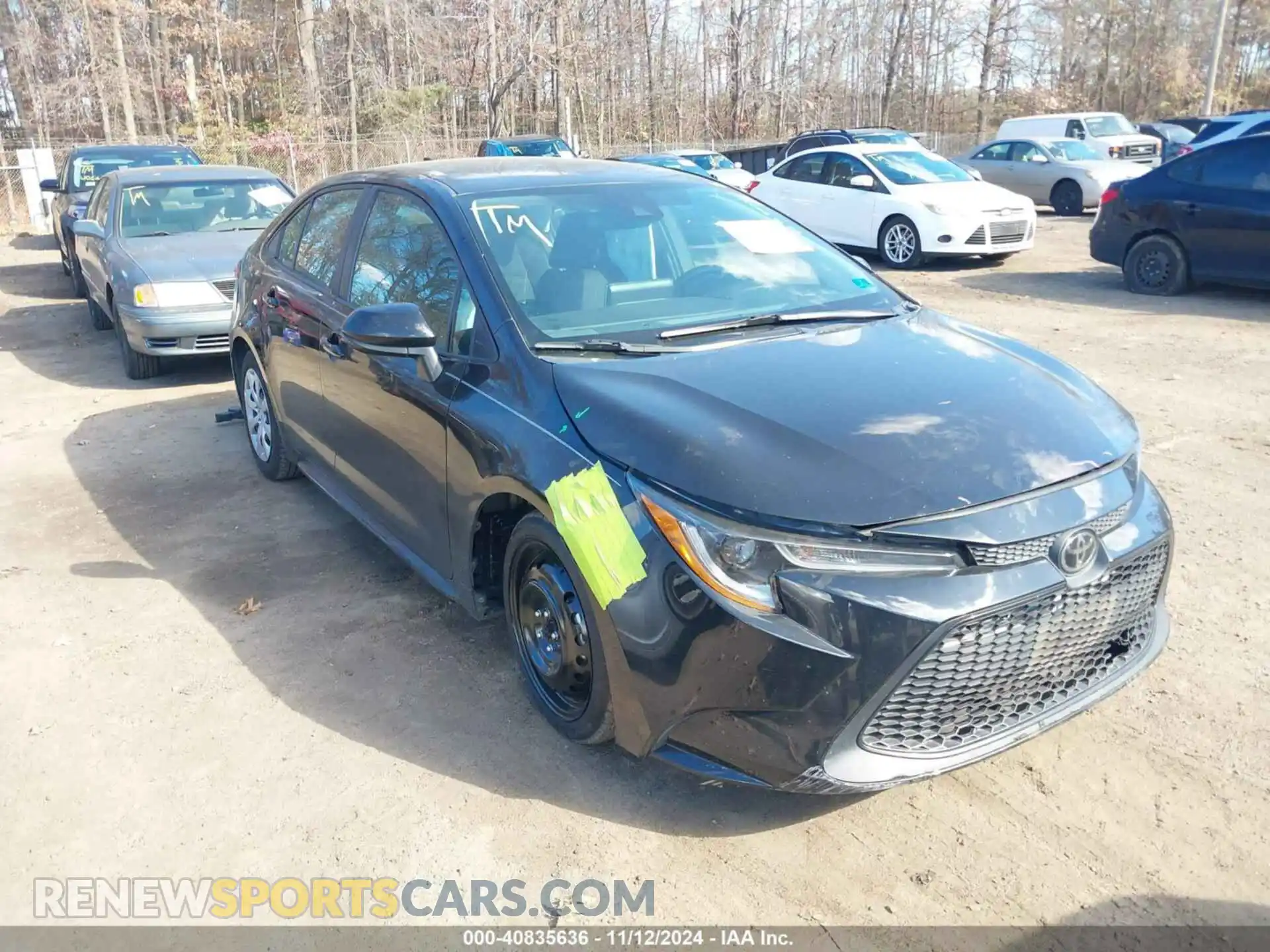 1 Photograph of a damaged car 5YFEPMAEXMP224830 TOYOTA COROLLA 2021