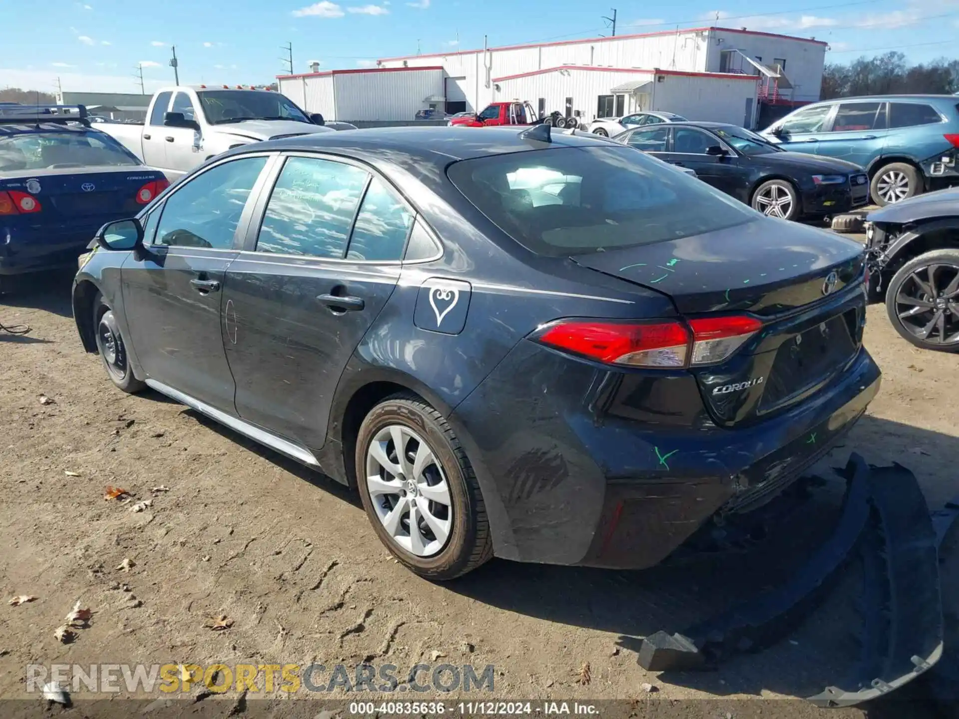 3 Photograph of a damaged car 5YFEPMAEXMP224830 TOYOTA COROLLA 2021