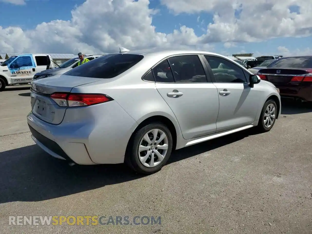 3 Photograph of a damaged car 5YFEPMAEXMP225038 TOYOTA COROLLA 2021