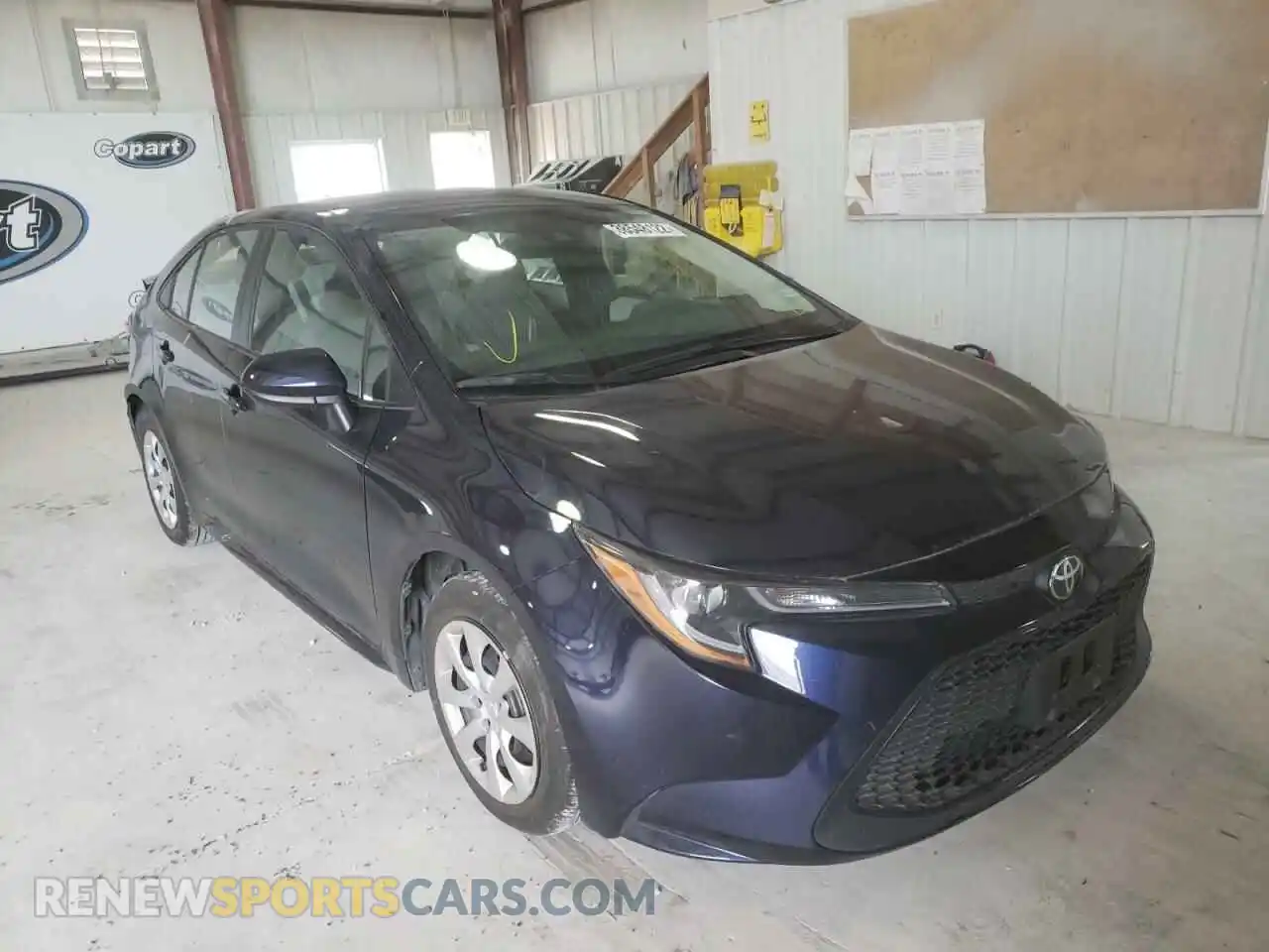 1 Photograph of a damaged car 5YFEPMAEXMP225136 TOYOTA COROLLA 2021