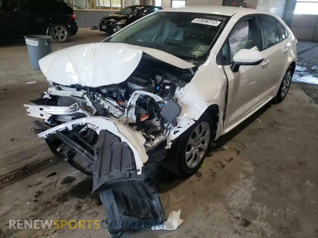 2 Photograph of a damaged car 5YFEPMAEXMP226349 TOYOTA COROLLA 2021