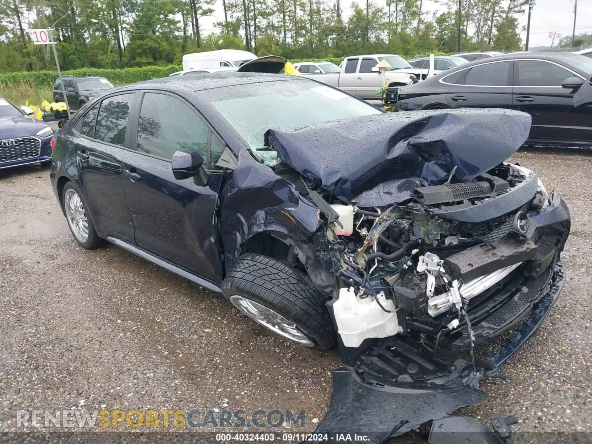 1 Photograph of a damaged car 5YFEPMAEXMP227484 TOYOTA COROLLA 2021