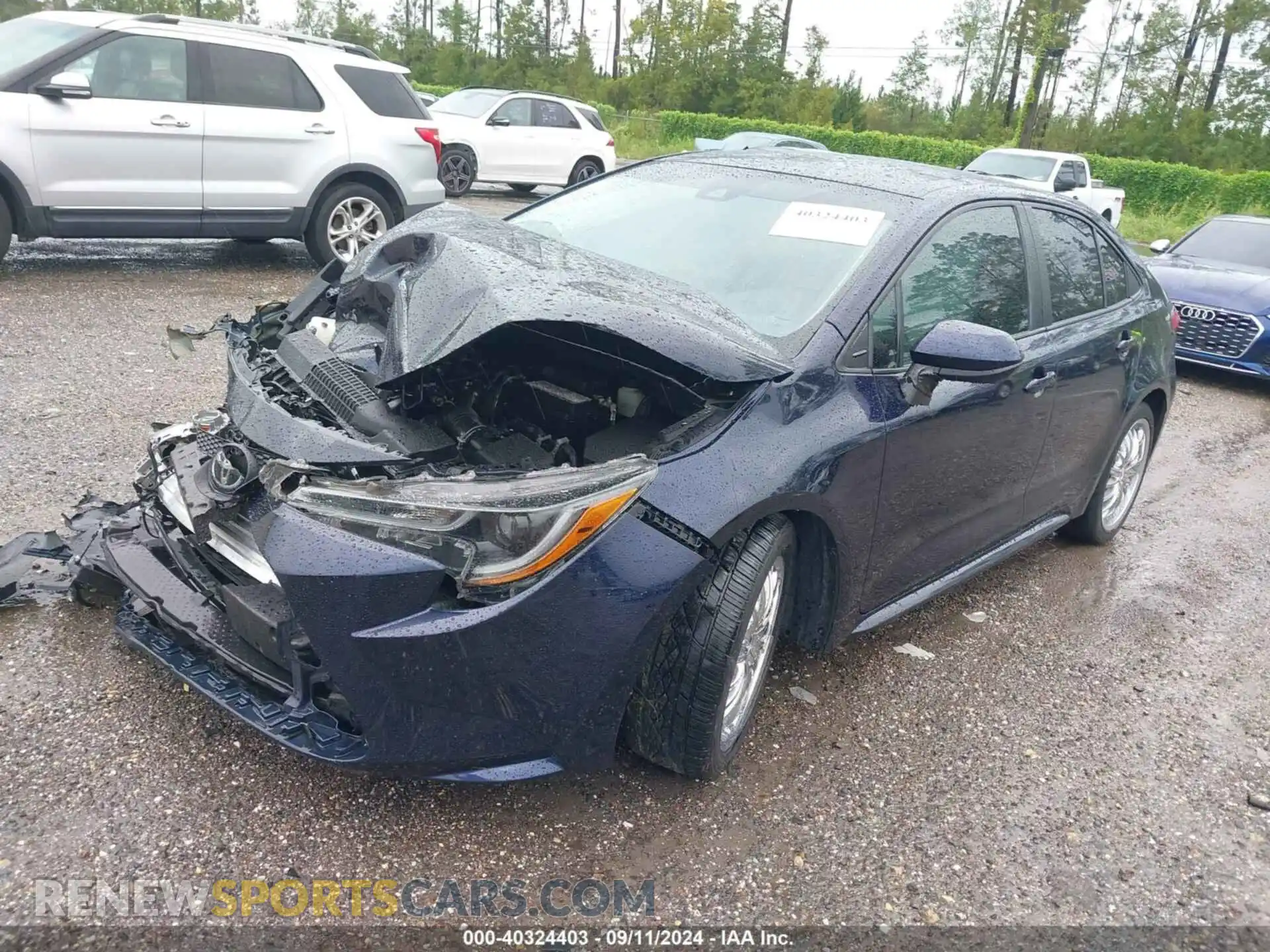 2 Photograph of a damaged car 5YFEPMAEXMP227484 TOYOTA COROLLA 2021