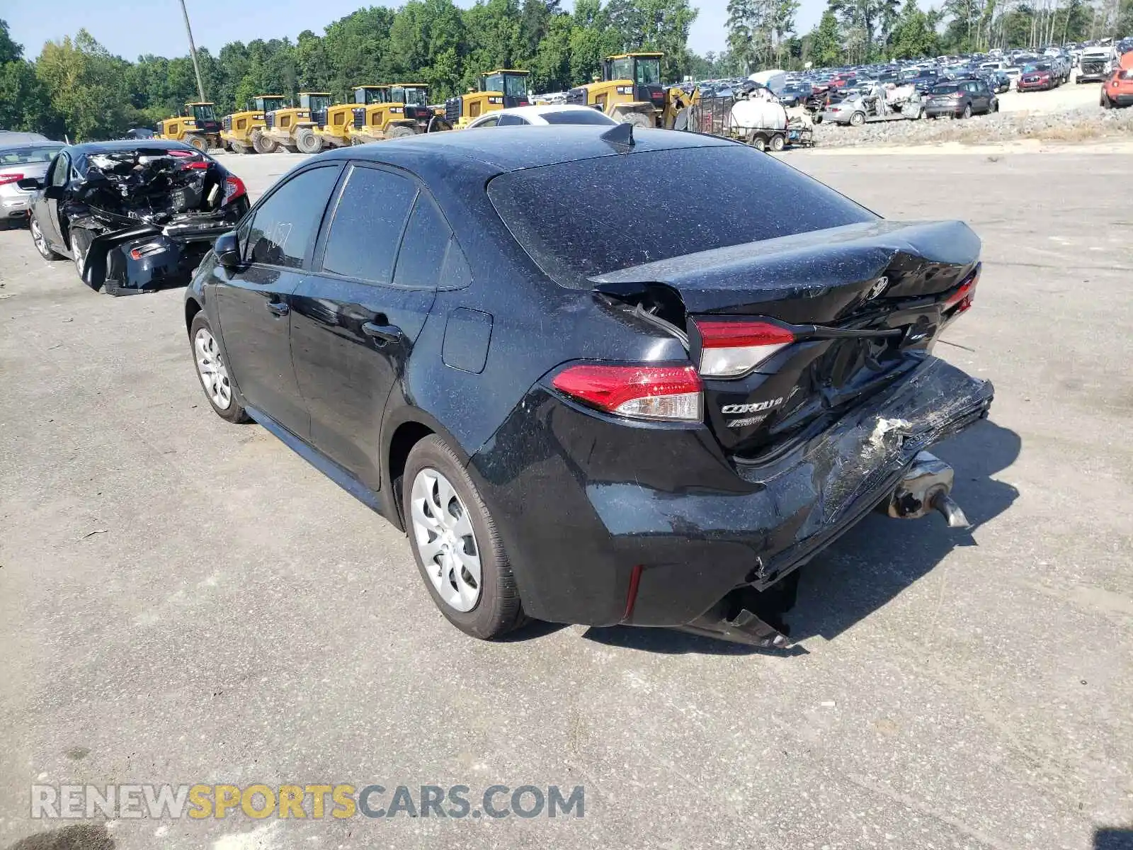3 Photograph of a damaged car 5YFEPMAEXMP227808 TOYOTA COROLLA 2021