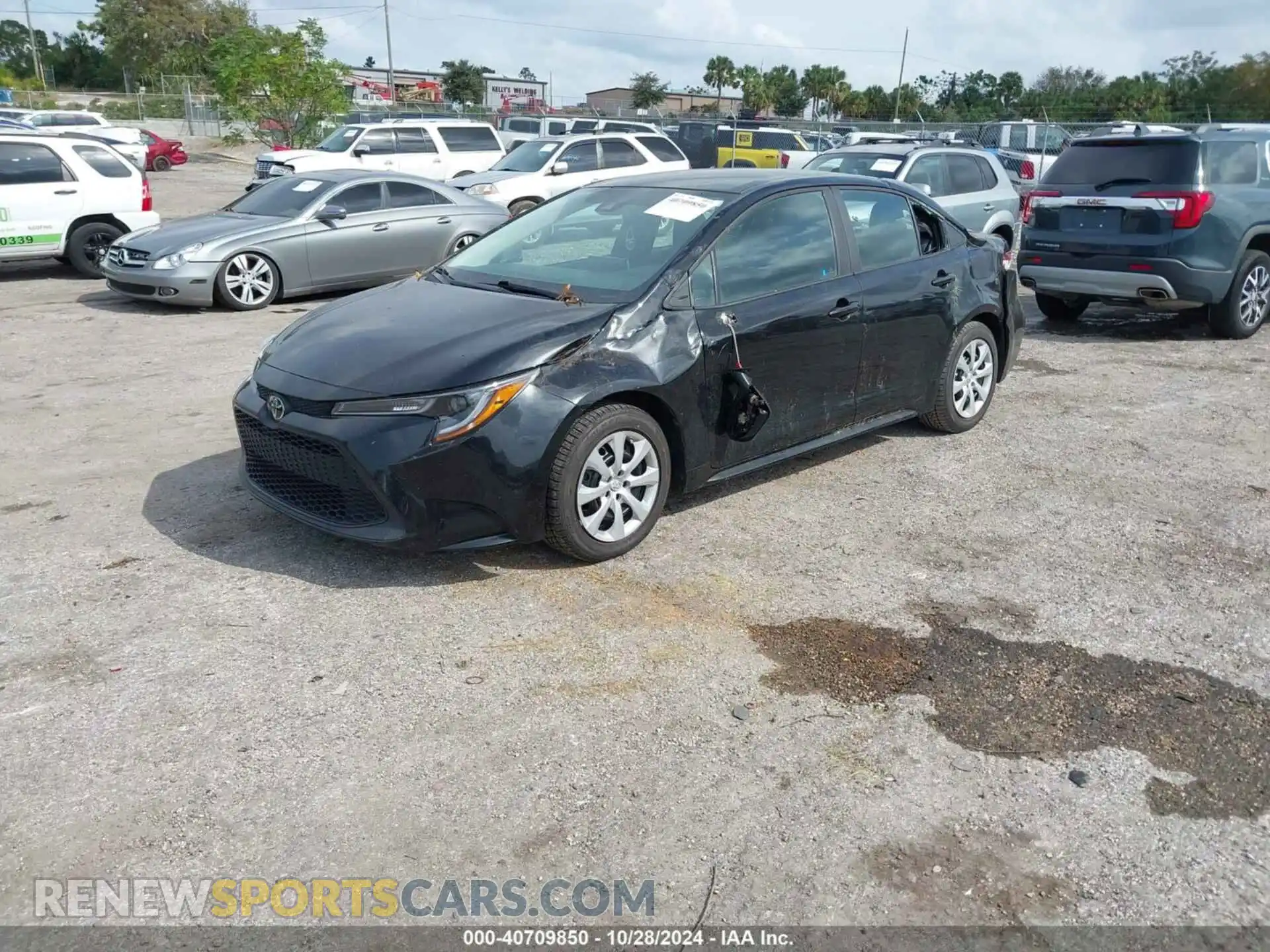2 Photograph of a damaged car 5YFEPMAEXMP227873 TOYOTA COROLLA 2021