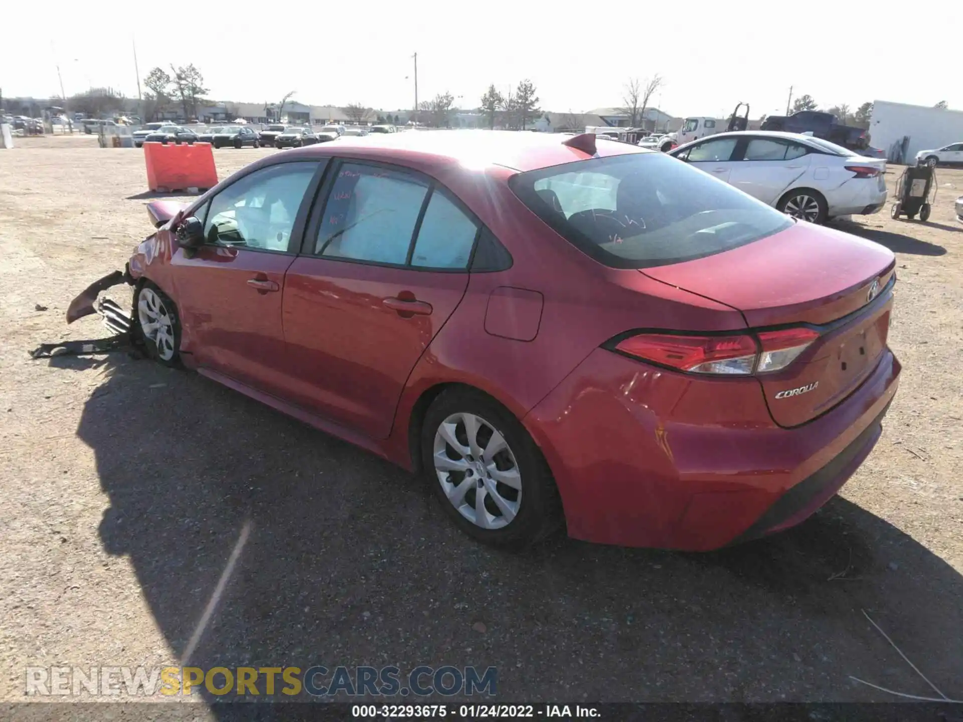 3 Photograph of a damaged car 5YFEPMAEXMP230790 TOYOTA COROLLA 2021