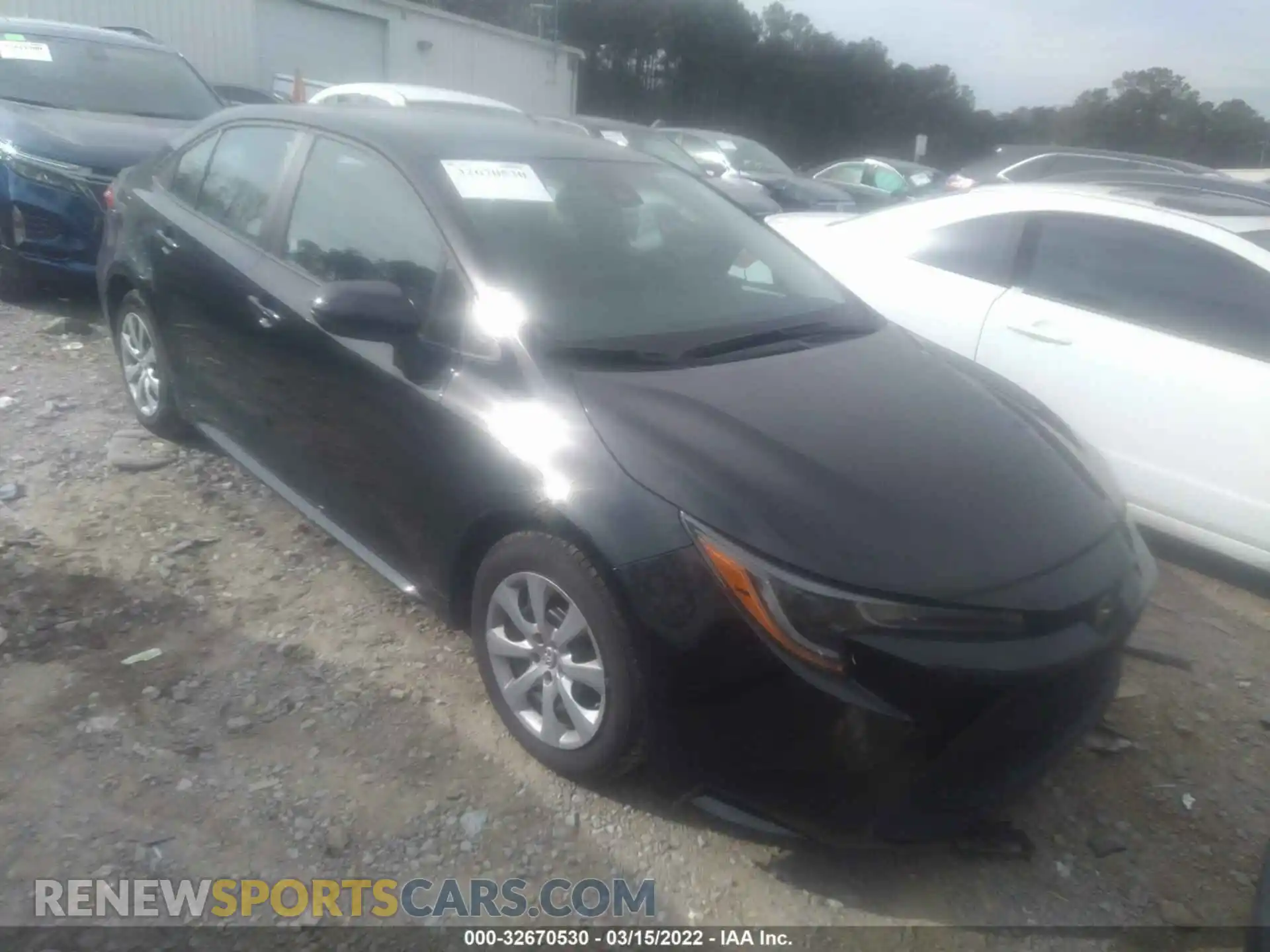 1 Photograph of a damaged car 5YFEPMAEXMP232250 TOYOTA COROLLA 2021