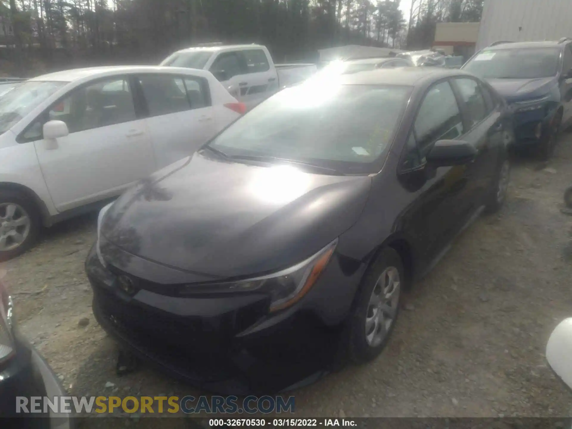 2 Photograph of a damaged car 5YFEPMAEXMP232250 TOYOTA COROLLA 2021