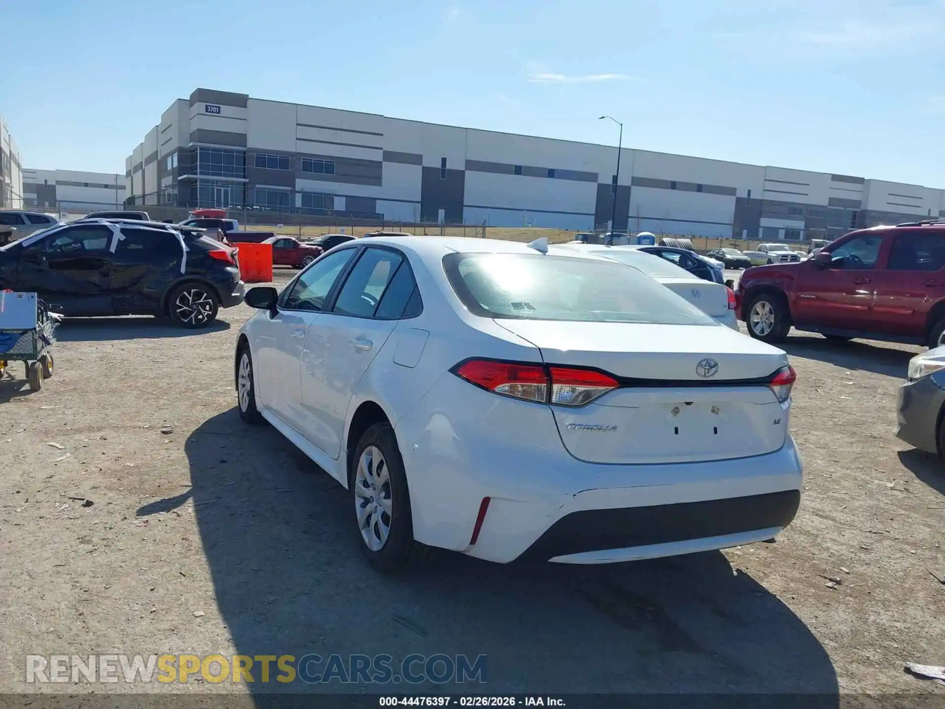 3 Photograph of a damaged car 5YFEPMAEXMP232345 TOYOTA COROLLA 2021