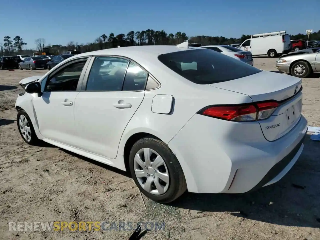 2 Photograph of a damaged car 5YFEPMAEXMP233155 TOYOTA COROLLA 2021