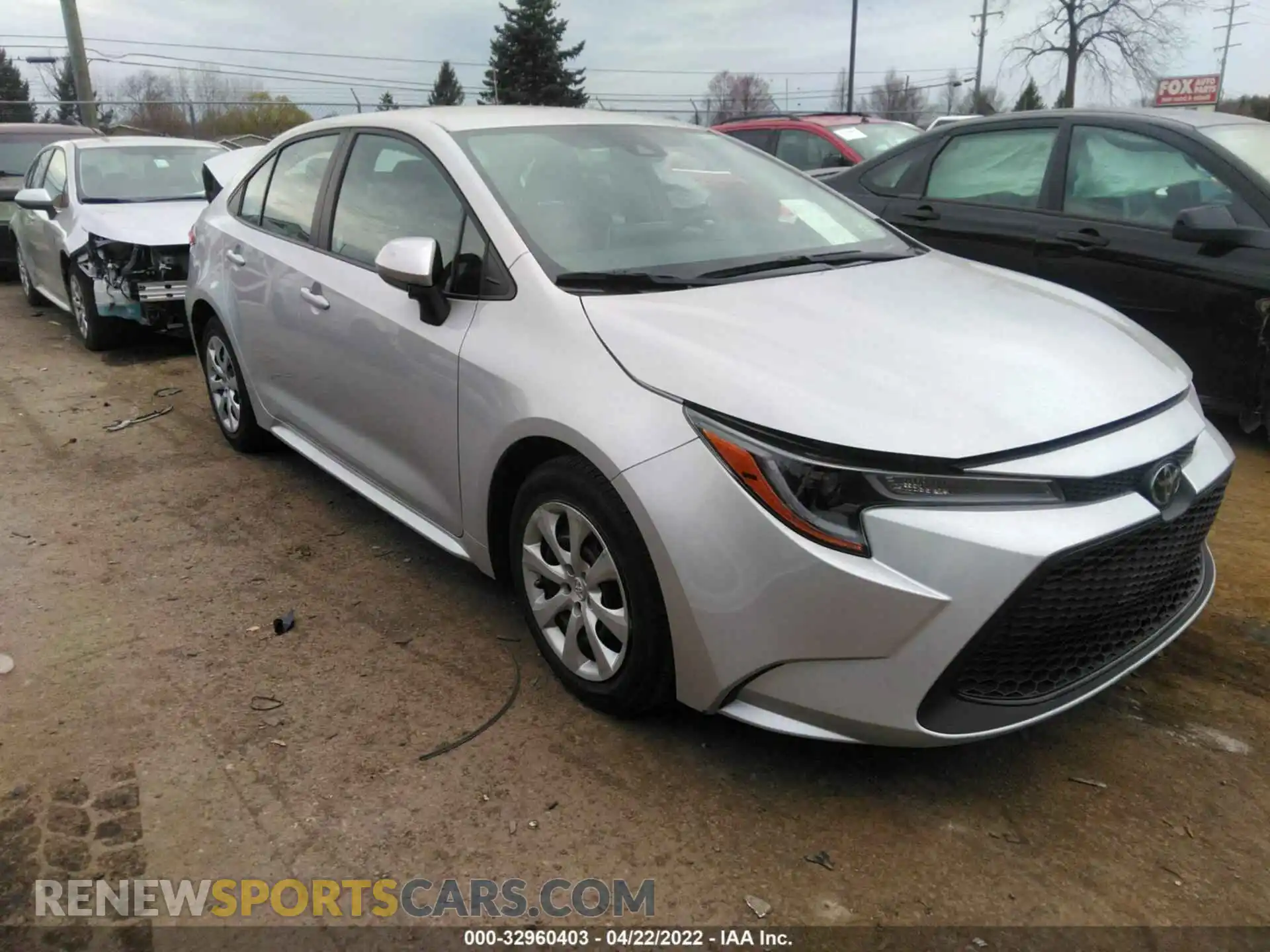 1 Photograph of a damaged car 5YFEPMAEXMP234015 TOYOTA COROLLA 2021