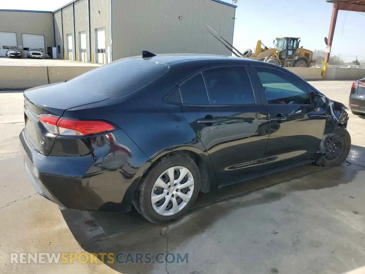 3 fotografías del automóvil dañado 5YFEPMAEXMP235567 TOYOTA COROLLA 2021