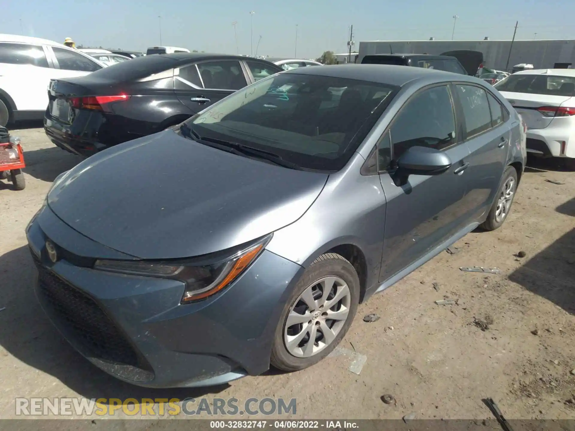 2 Photograph of a damaged car 5YFEPMAEXMP235570 TOYOTA COROLLA 2021